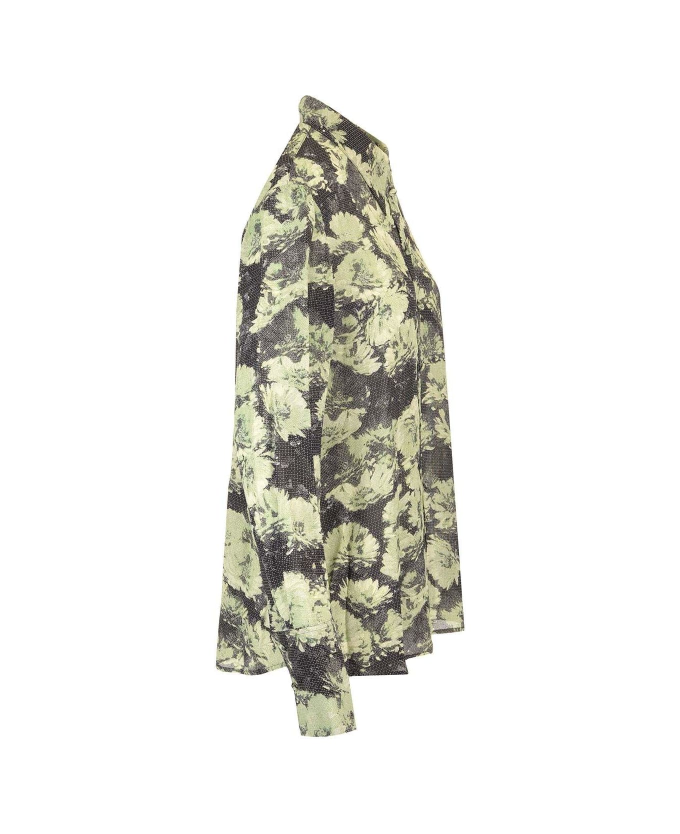 Tory Burch Printed Viscose Shirt - Green