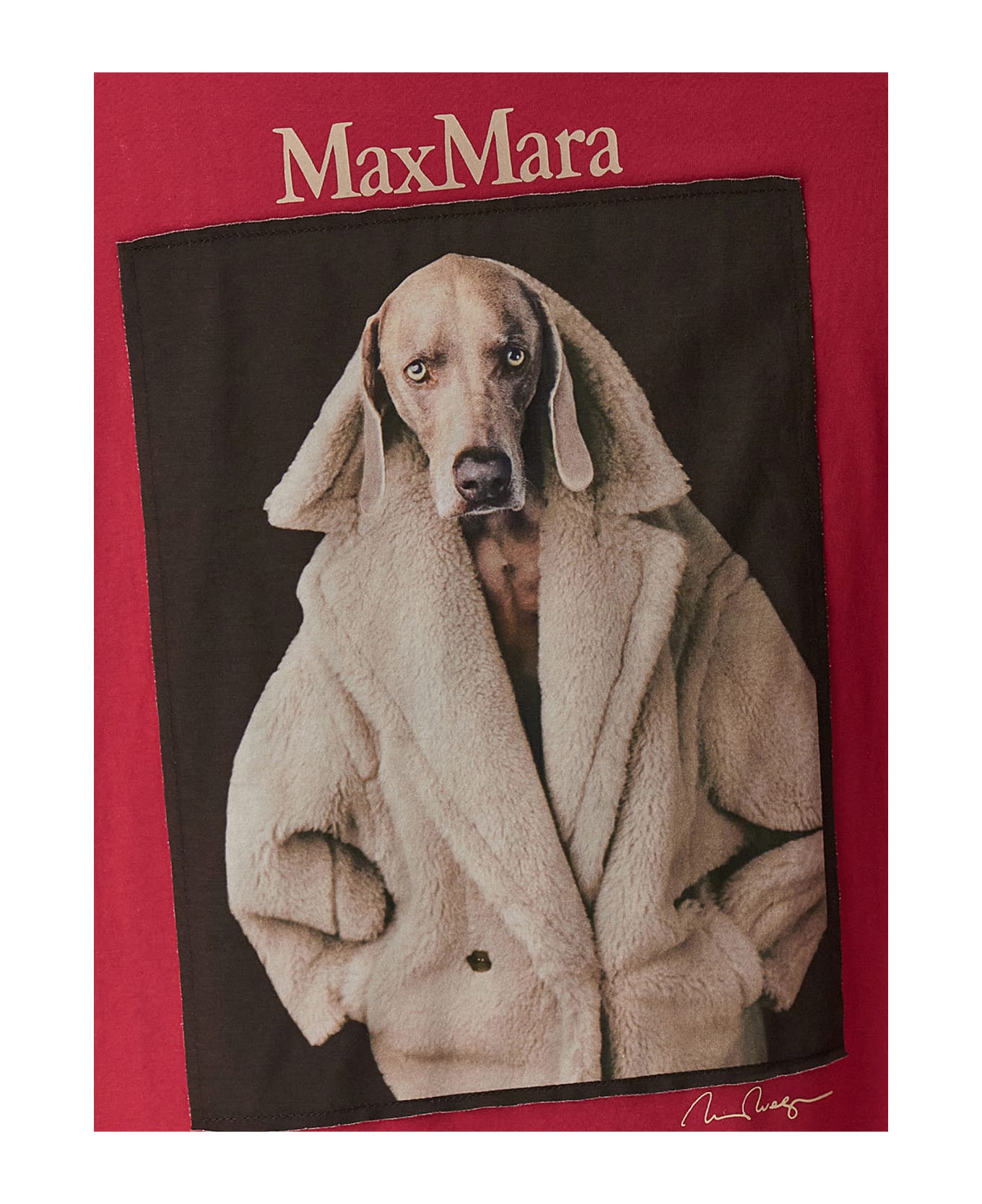 Max Mara Valido T-shirt - Fuchsia