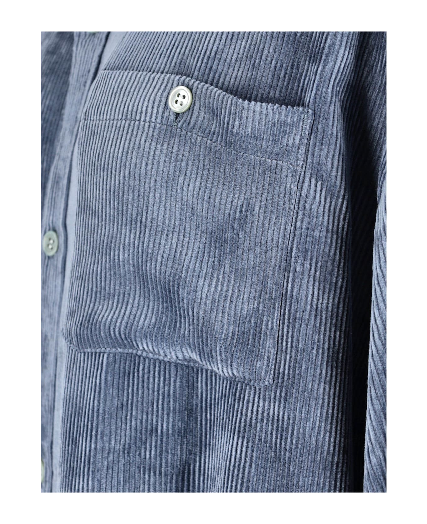 Mythinks Corduroy Shirt - Blue