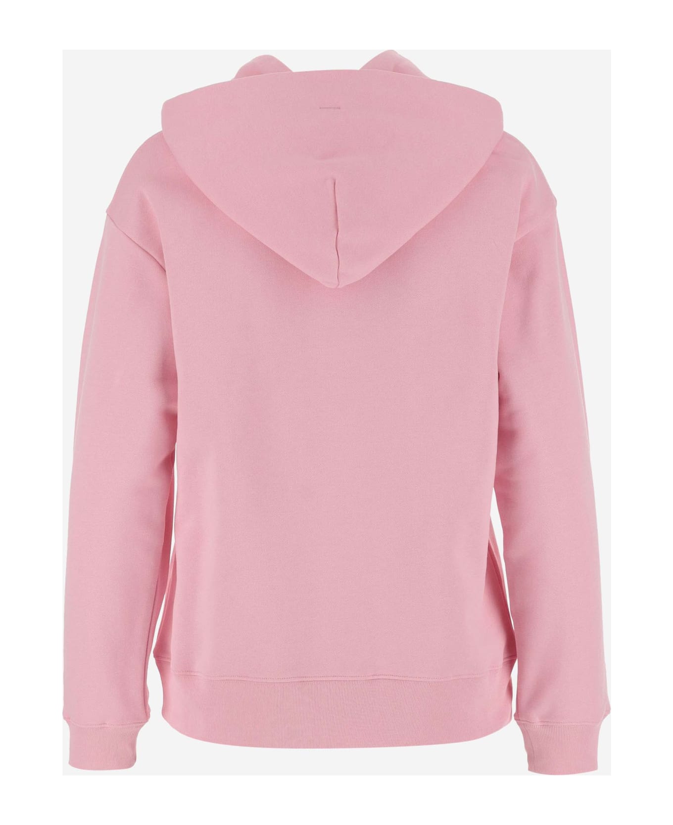 Patou Cotton Sweatshirt With Logo - Pink フリース