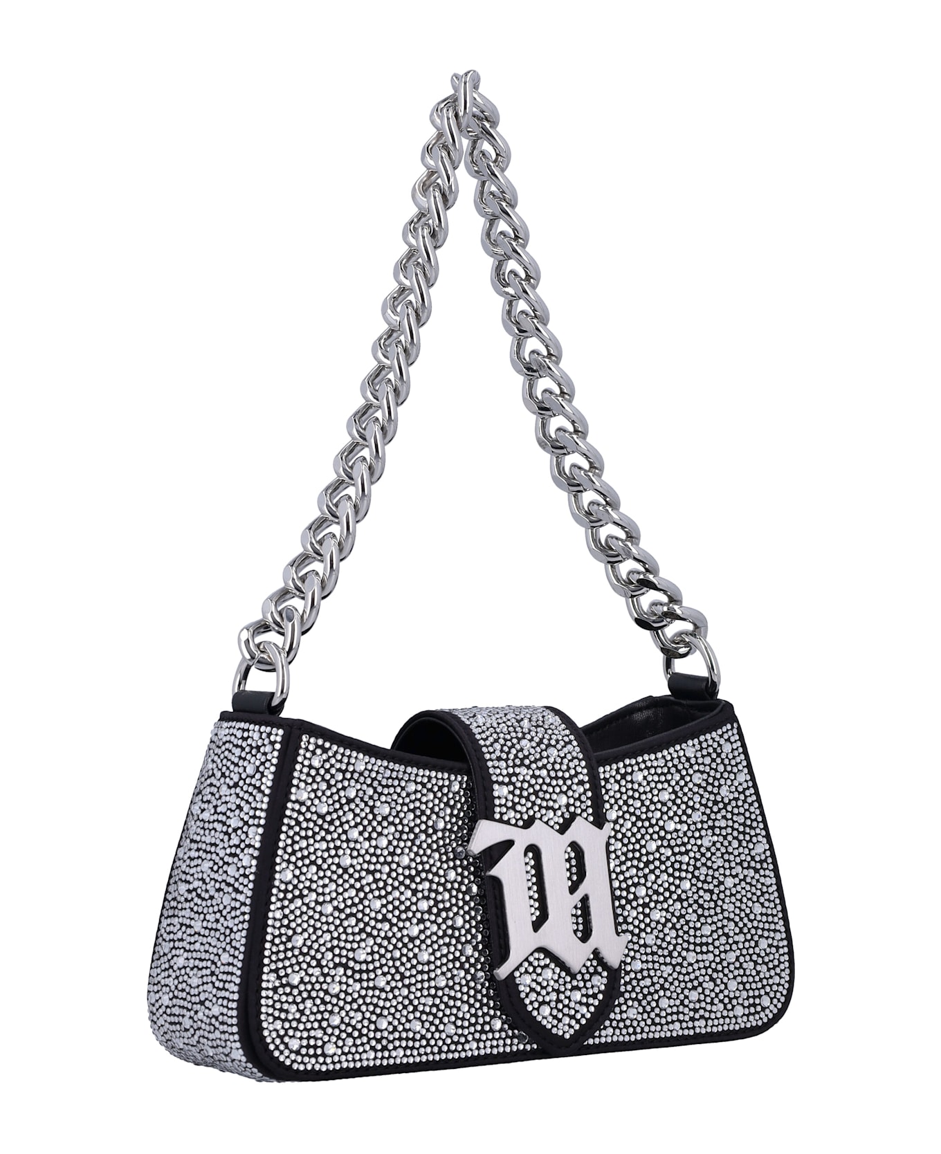 MISBHV Crystal Small Shoulder Bag - BLACK