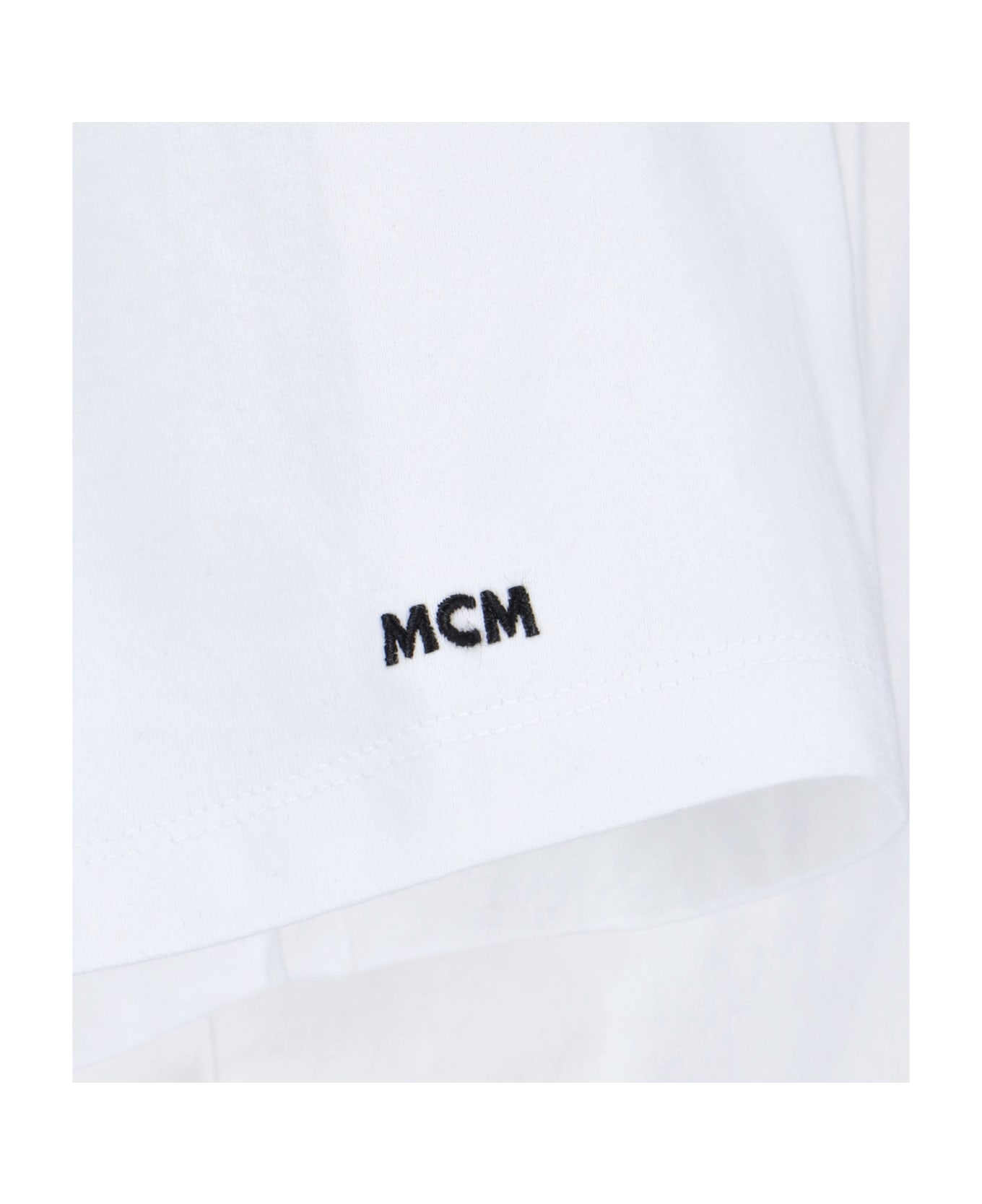 MCM Logo T-shirt - White シャツ