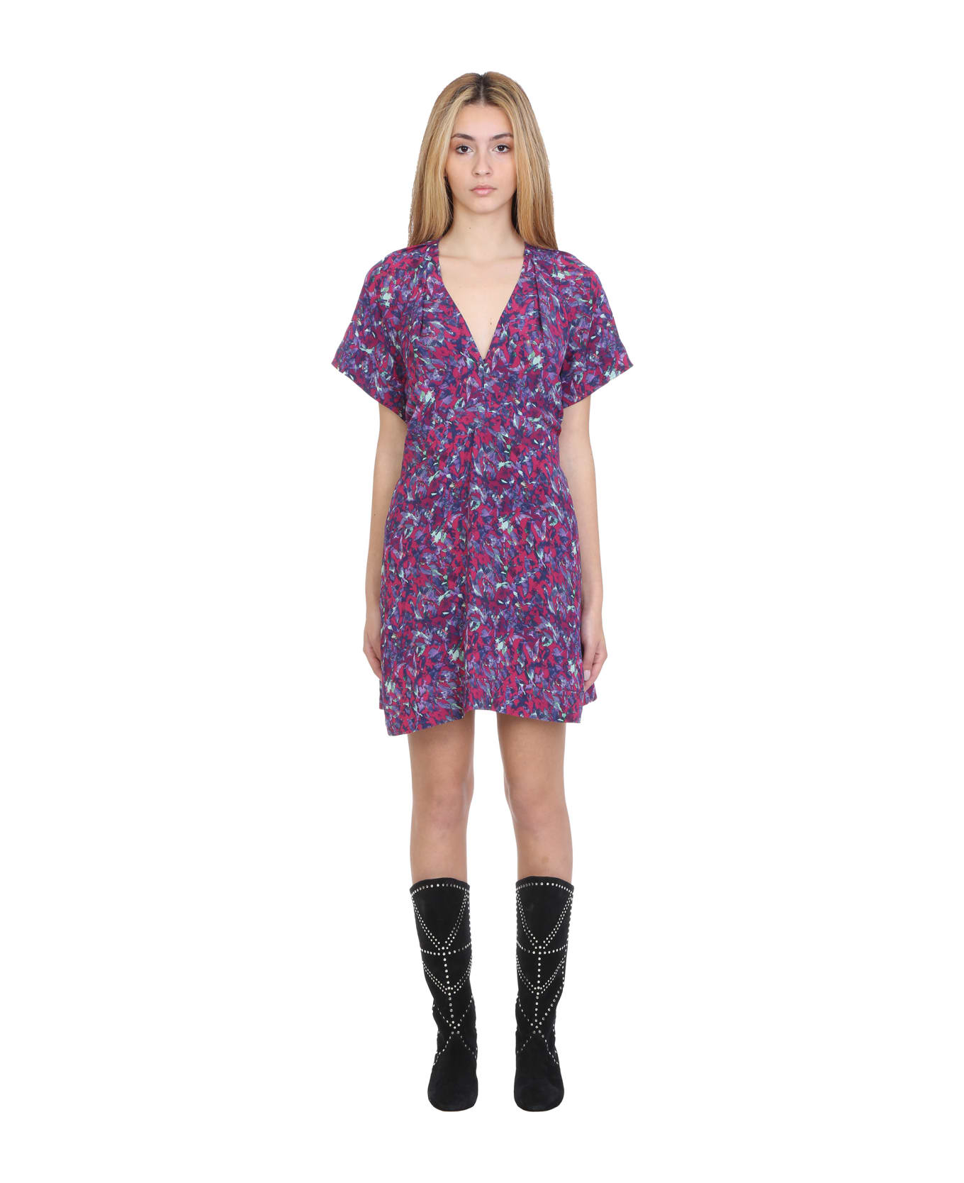 IRO Bago Dress In Multicolor Viscose - multicolor