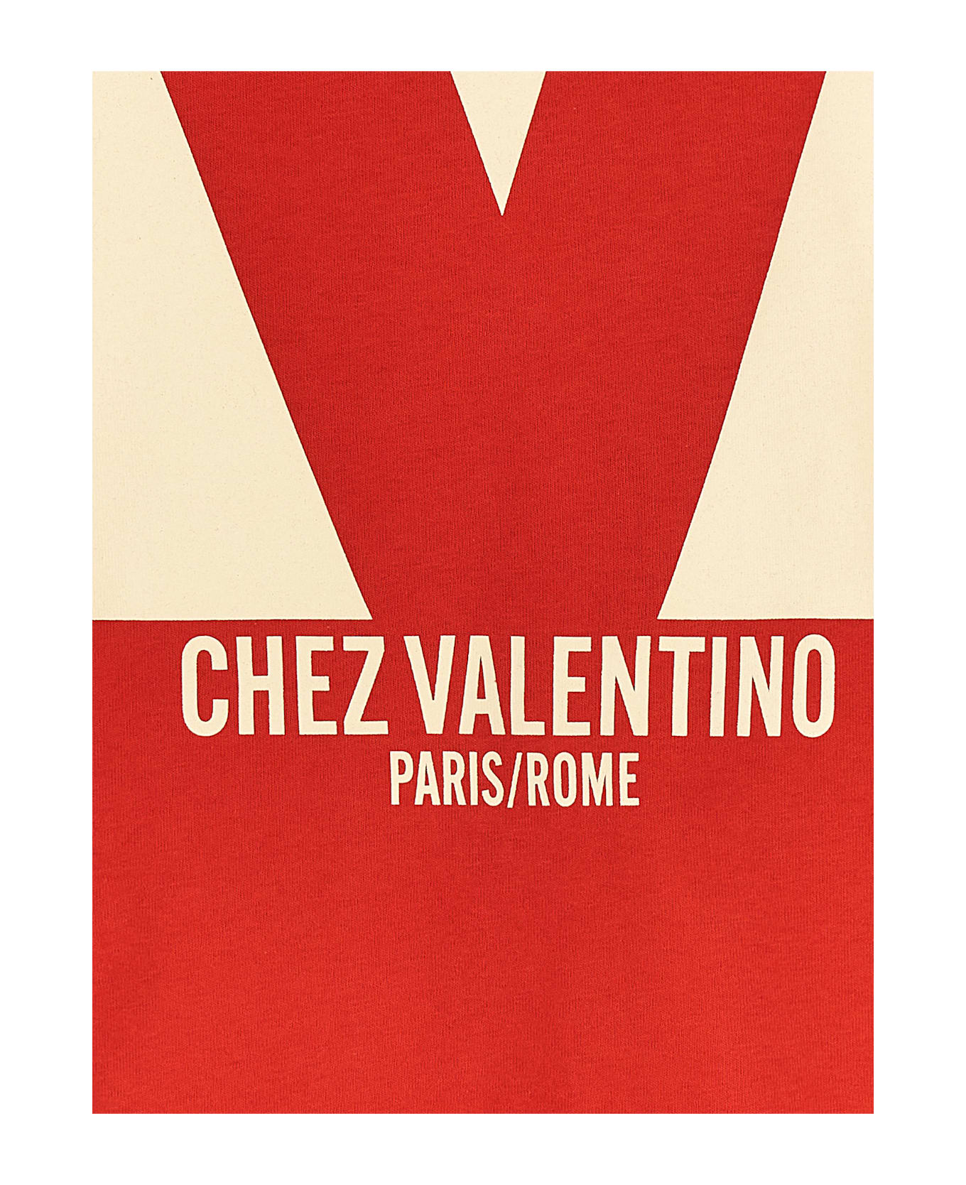 Valentino Garavani 
chez Valentino
 T-shirt - Red