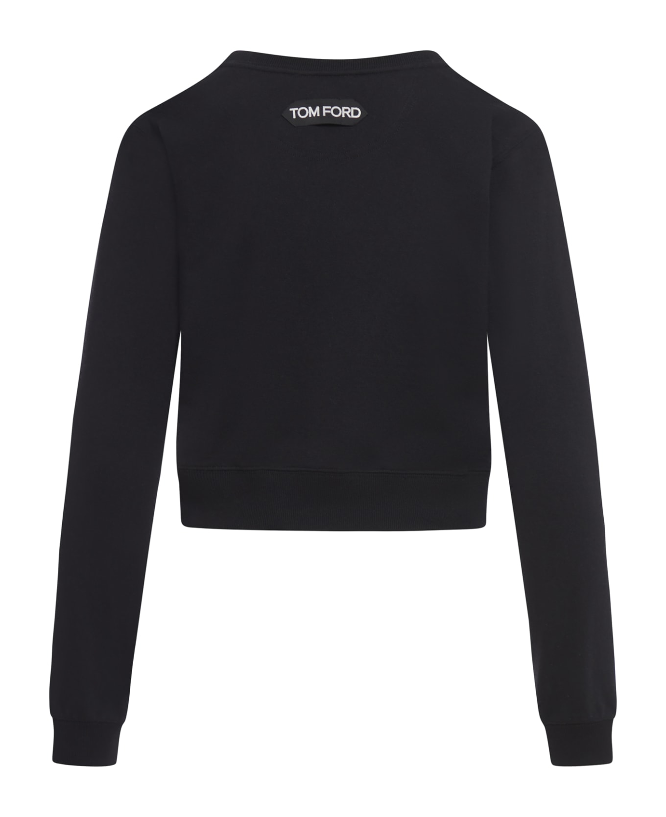Tom Ford Cotton Crew-neck Sweatshirt - black