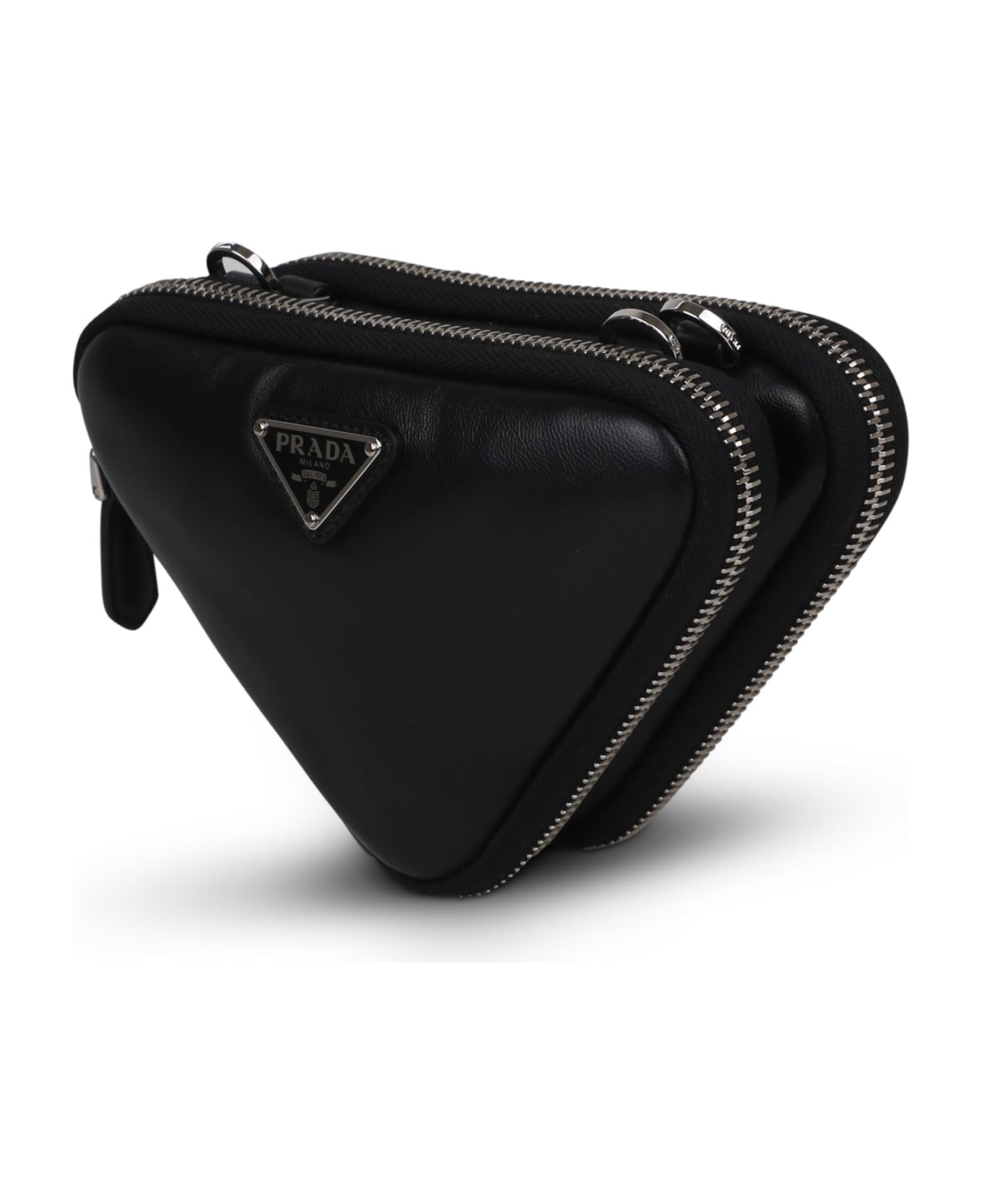 Prada Leather Mini Pouch Bag