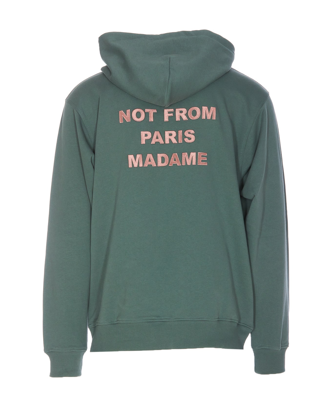 Drôle de Monsieur Le Slogan Hoodie - Green ニットウェア