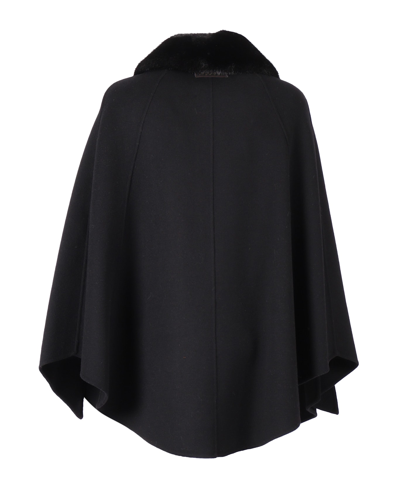 Ermanno Ermanno Scervino Cape - BLACK