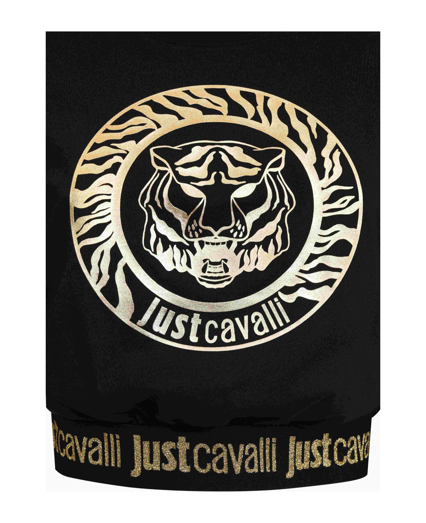 Just Cavalli Women's Crop Top - Black