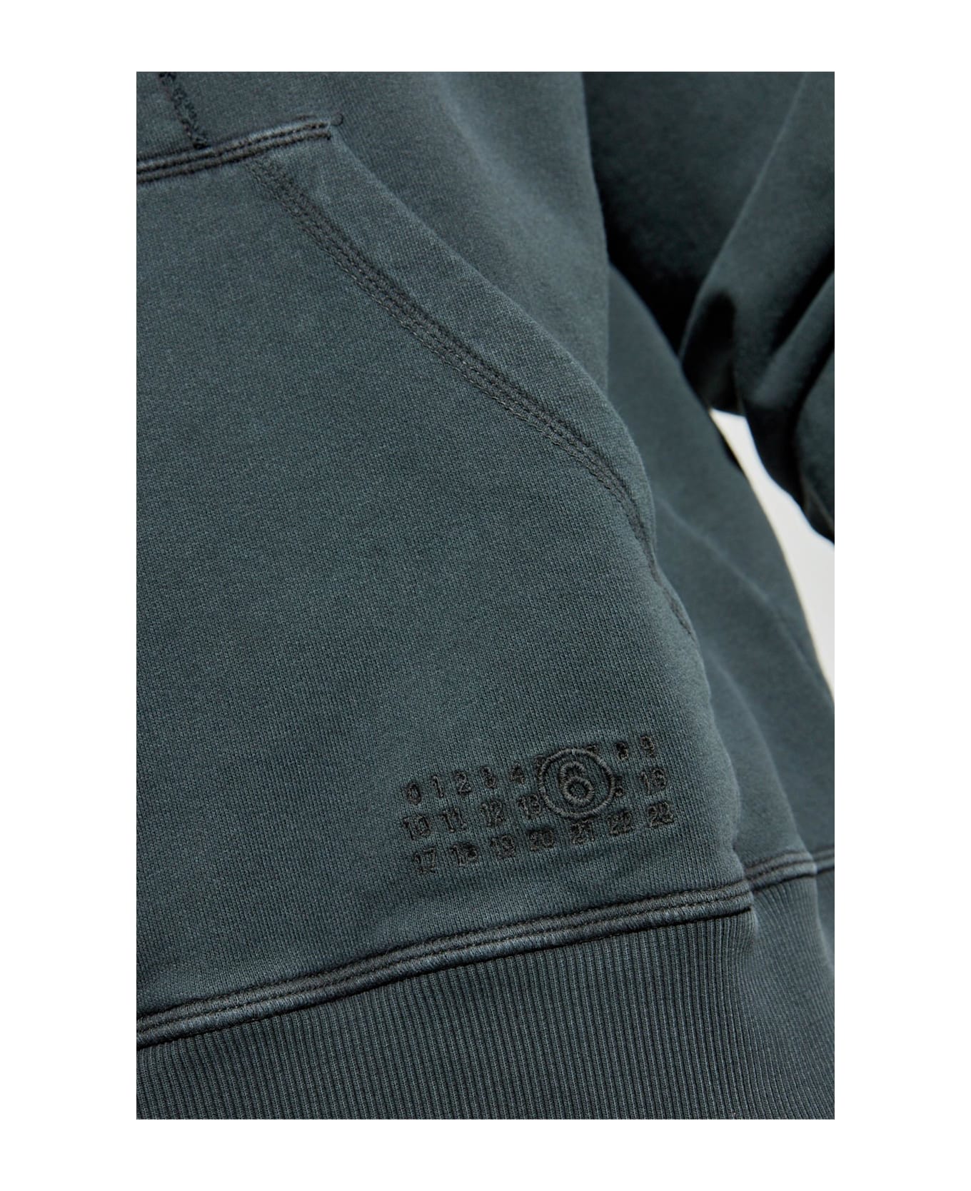 MM6 Maison Margiela Hoodie - Washed Black