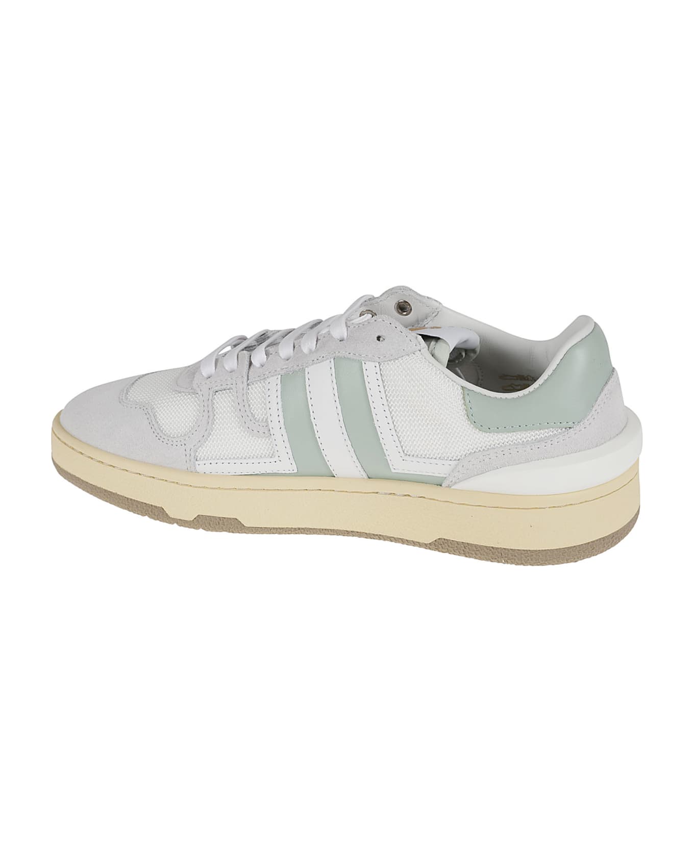 Lanvin Clay Low Top Sneakers - White/Sauge スニーカー