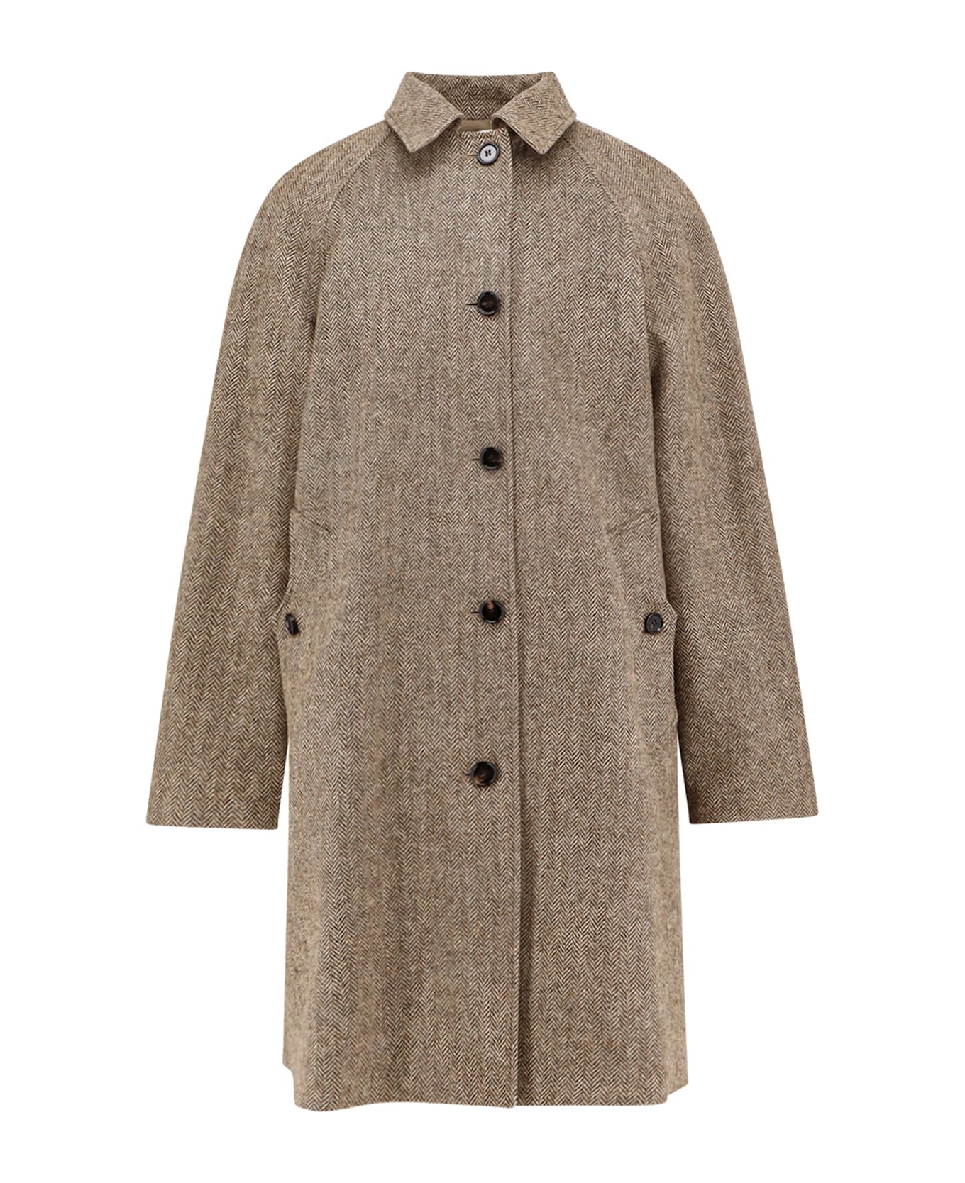 Burberry Chevington Reversible Cotton Coat - Clay Brown