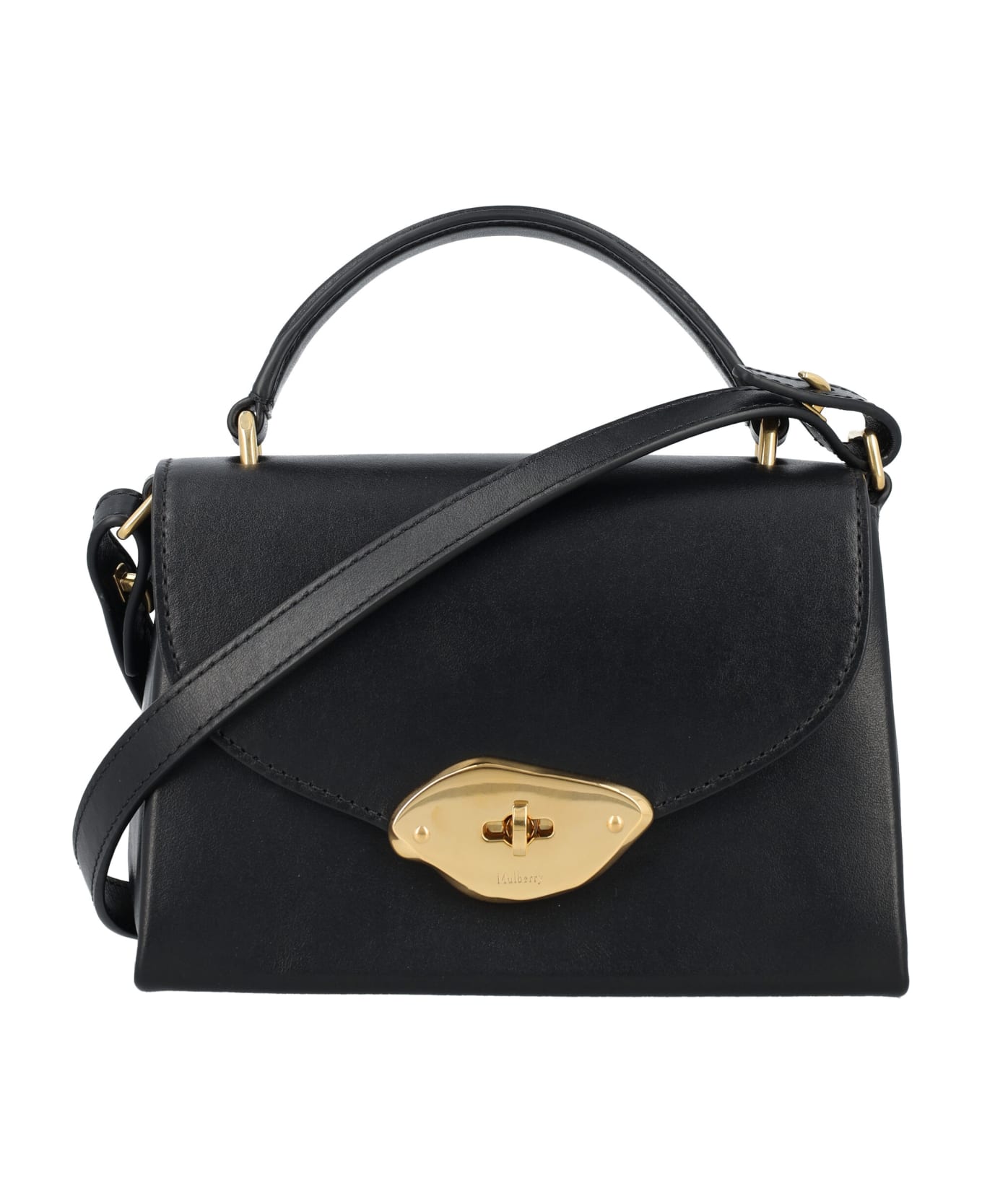 Mulberry Small Lana Top Handle - BLACK