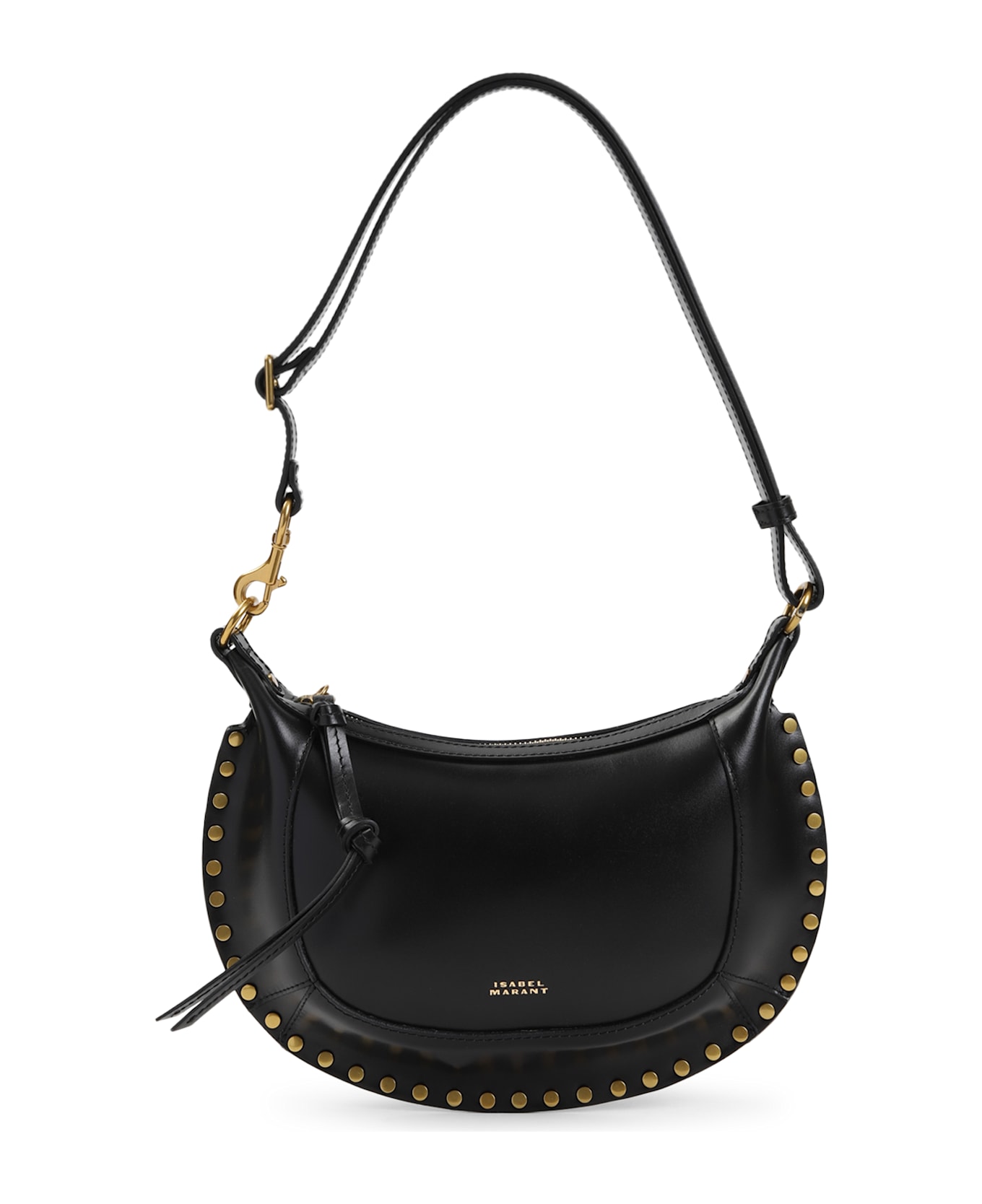 Isabel Marant Oskan Moon Shoulder Bag - Bk Black