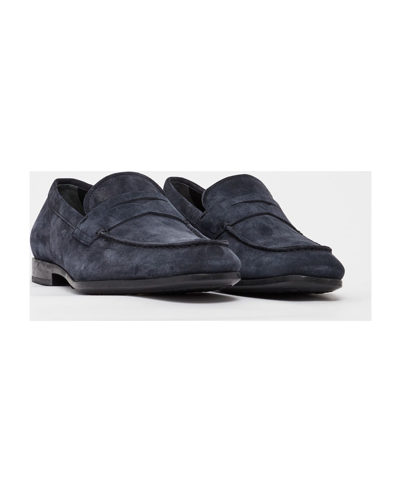Tod
s T Monogram Classic Loafers - BLU