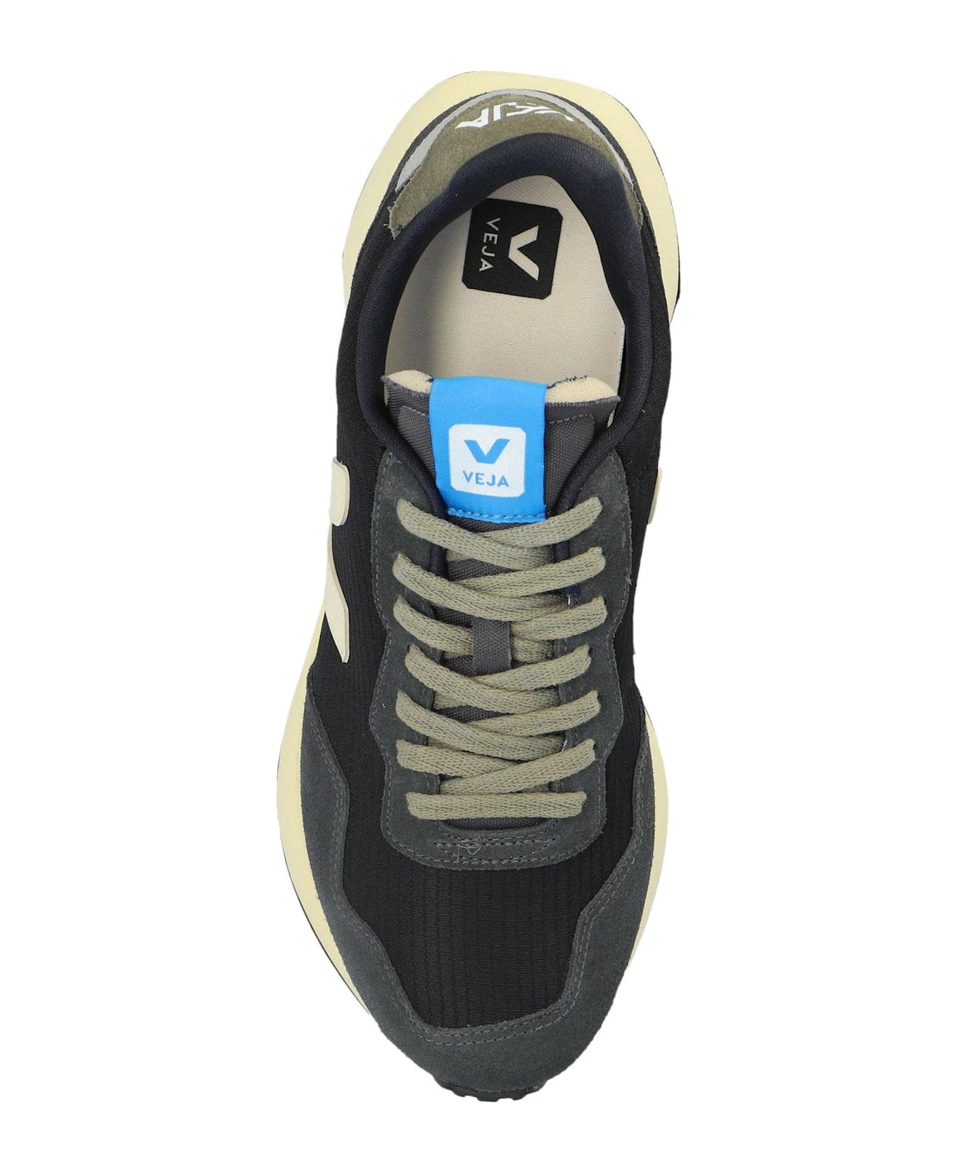 Veja Paulistana Ripstop Lace-up Sneakers - BLACK/GREY