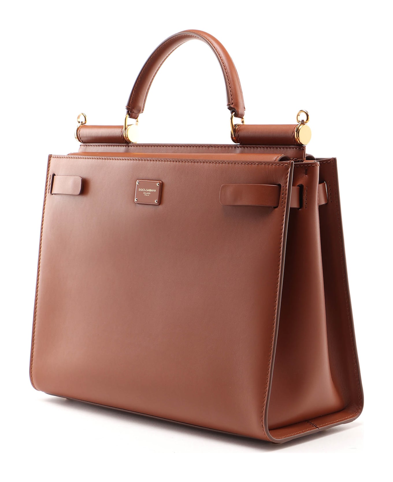 Dolce 
Gabbana Large Sicily 62 Bag - Deserto