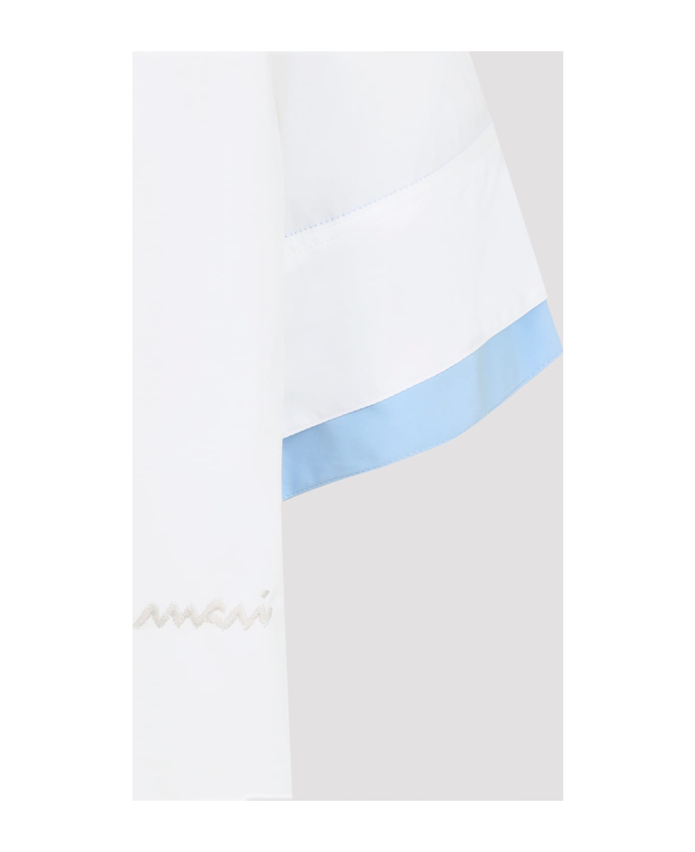 Marni Cotton Shirt - Lily White
