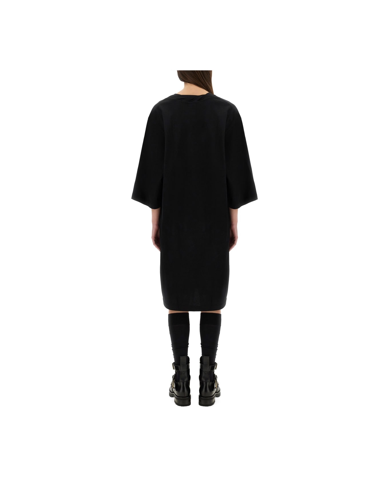 Vivienne Westwood "halftone Orb Isla" T-shirt Dress - BLACK
