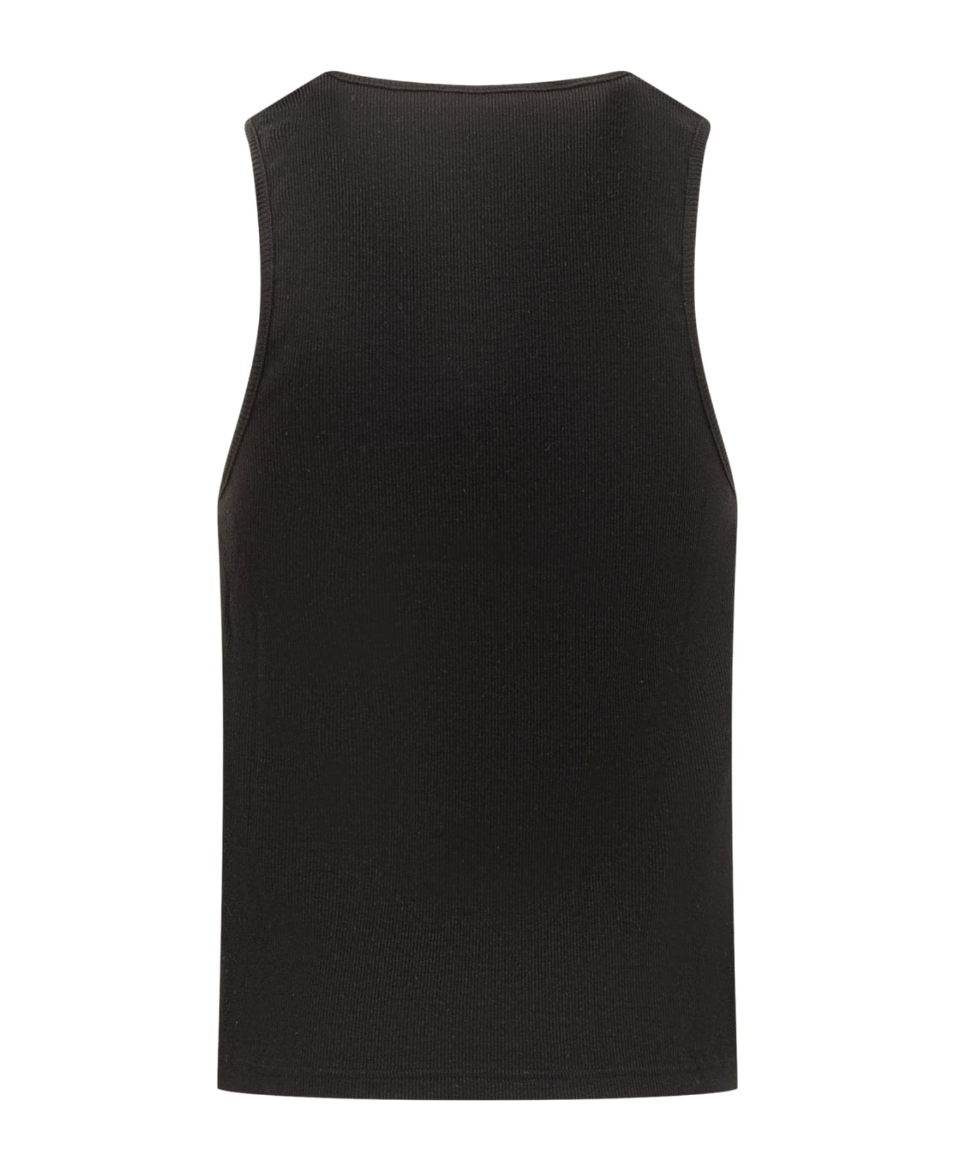 J.W. Anderson Anchor Embroidery Tank Top - Black