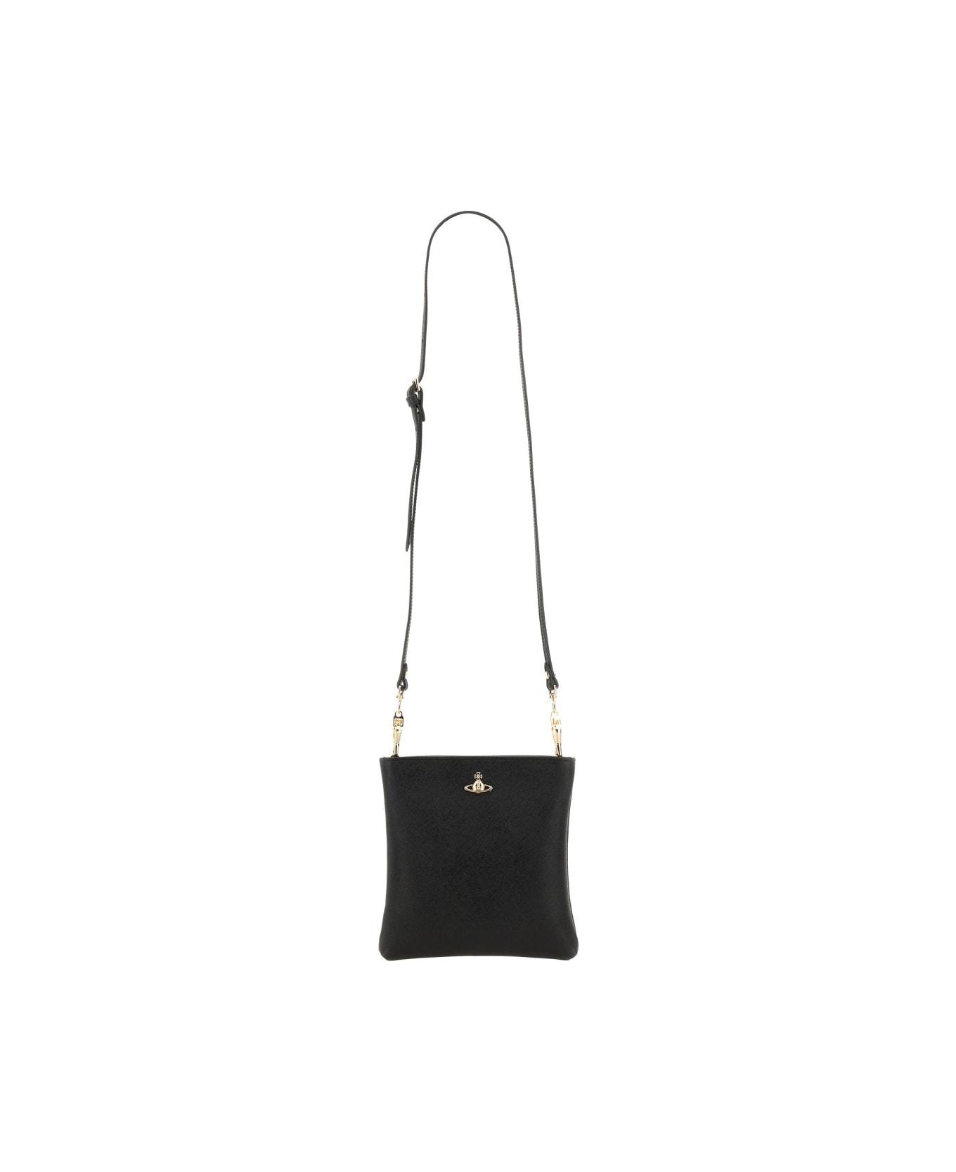 Vivienne Westwood Squire New Square Shoulder Bag - BLACK