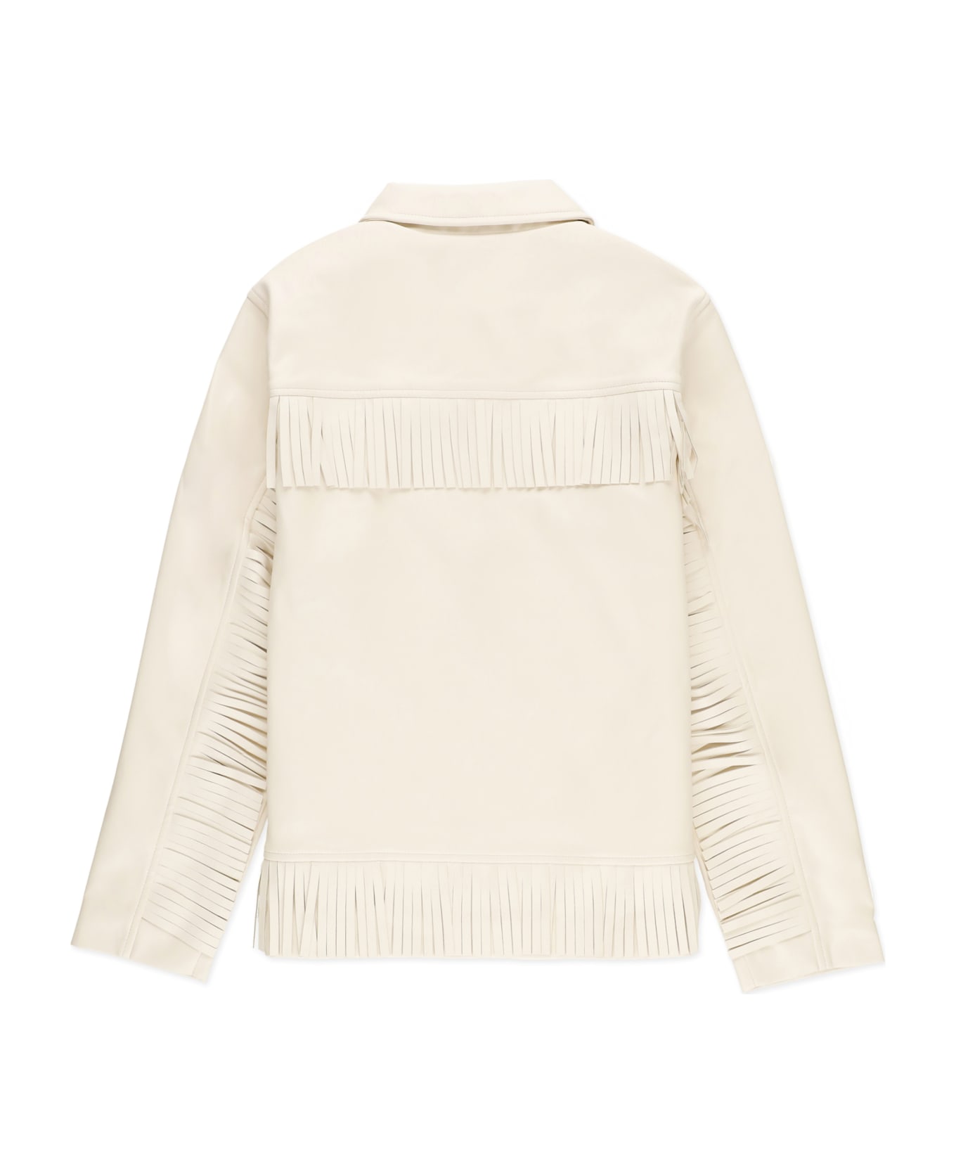 Stella McCartney Jacket With Fringes - White