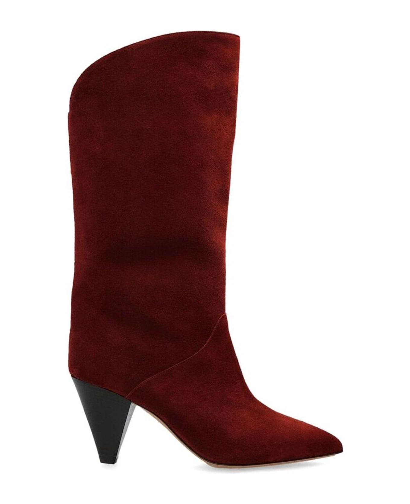 Isabel Marant Pointed-toe Heeled Boots - RED