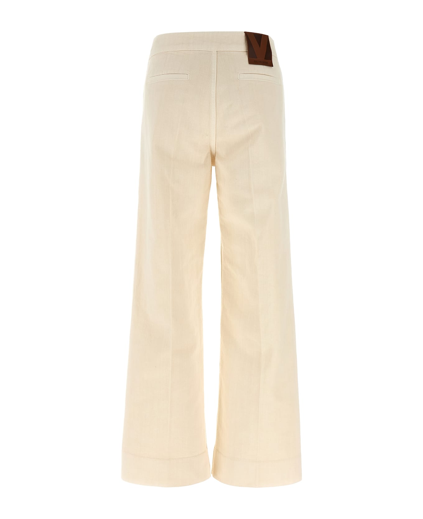 Valentino Garavani 
v
 Detail Jeans - White