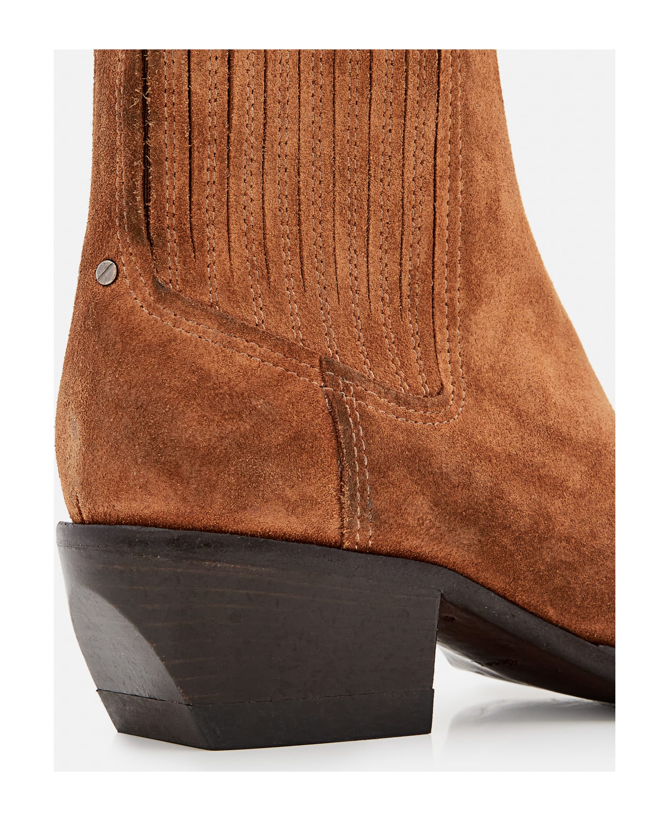 Golden Goose Debbie Beatles Leather Boots - Brown