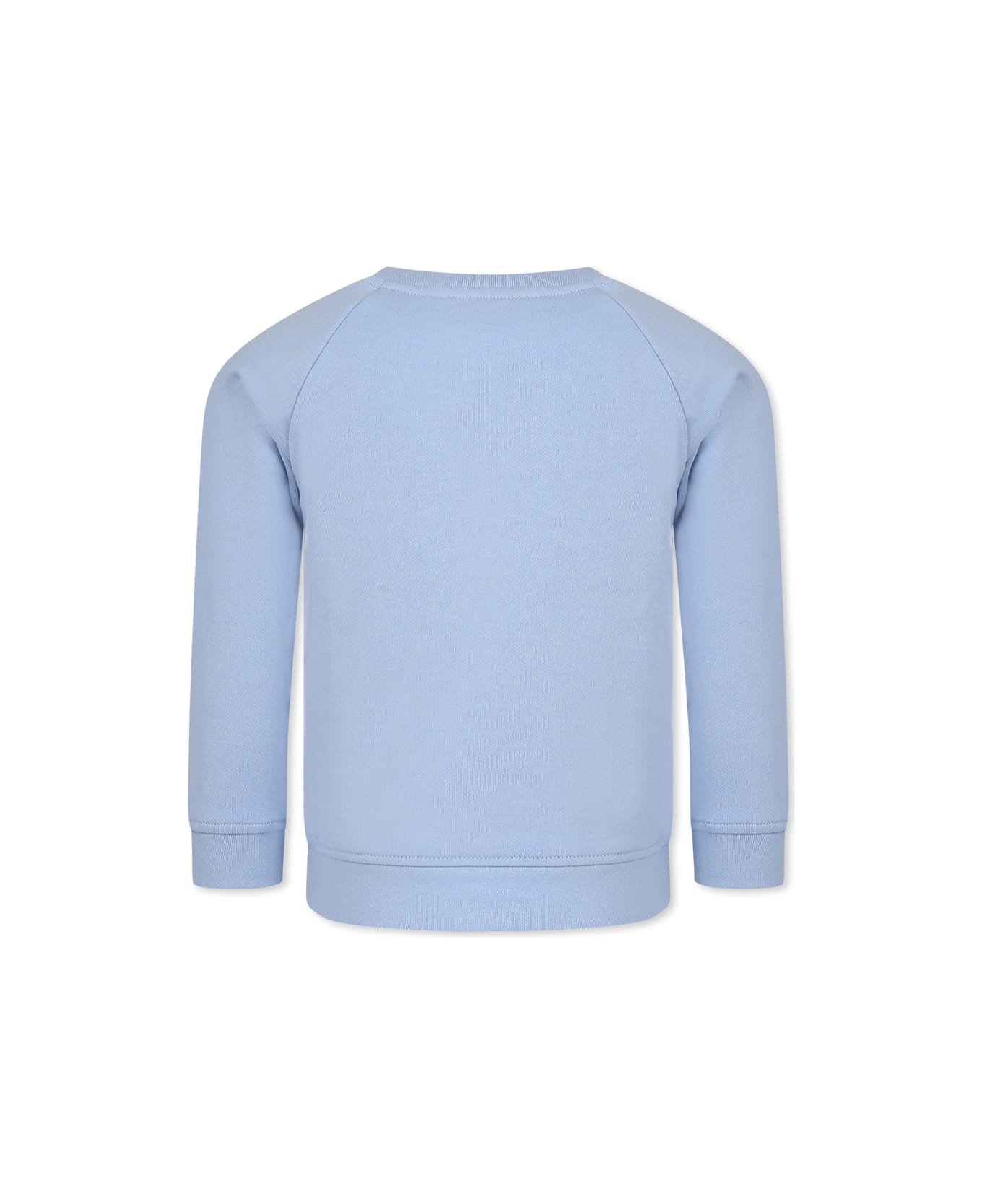 Stella McCartney Kids Light Blue Sweatshirt For Girl With Fairy - Light Blue