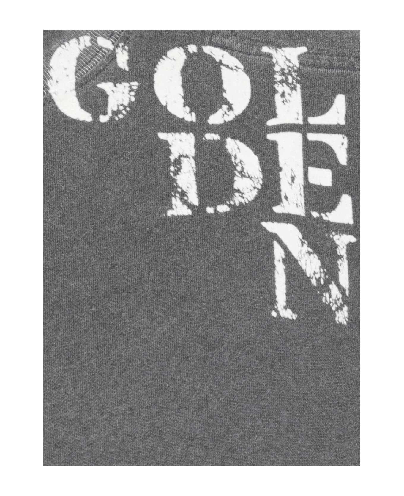 Golden Goose T-shirt With Logo - Blue