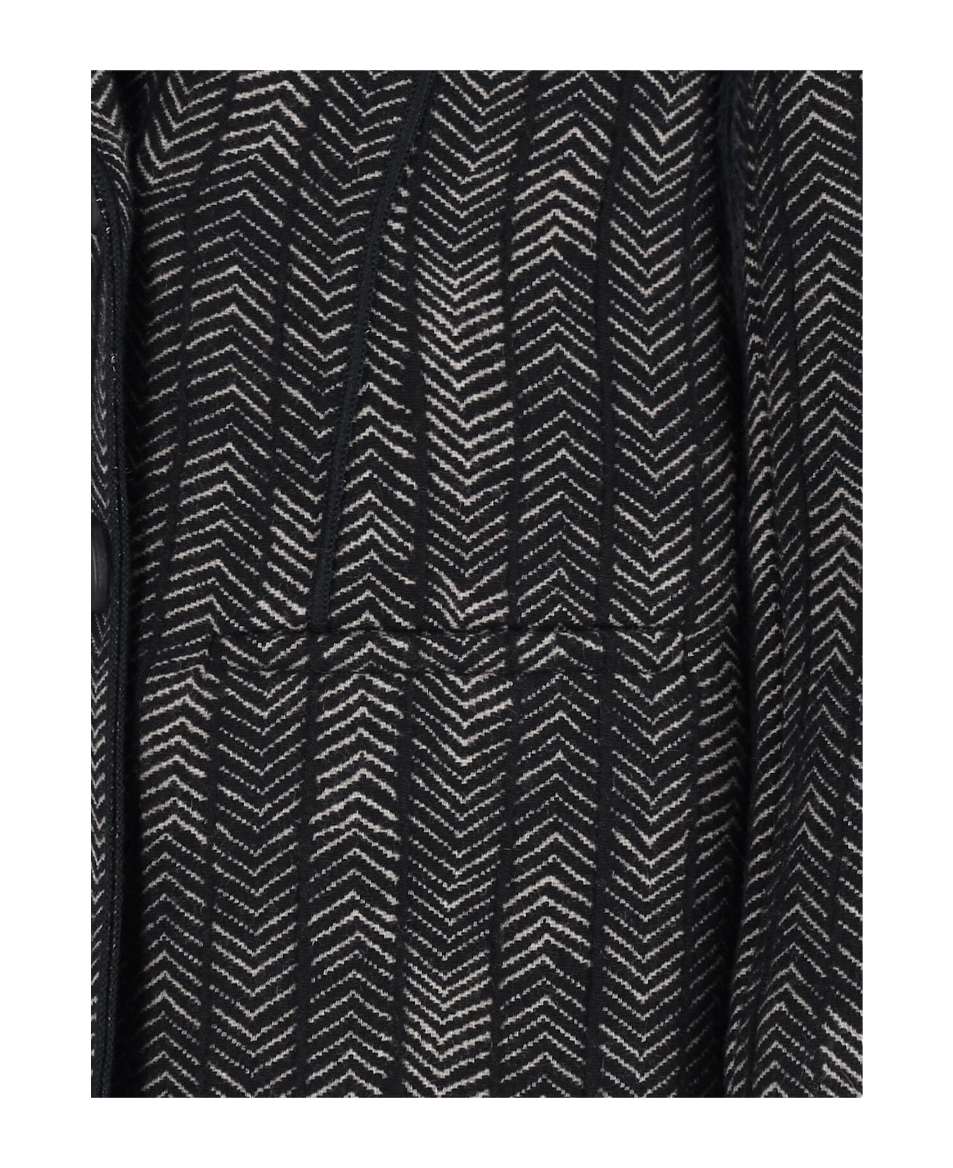 Giorgio Armani Double-breasted Cashmere And Viscose Blazer - Black  
