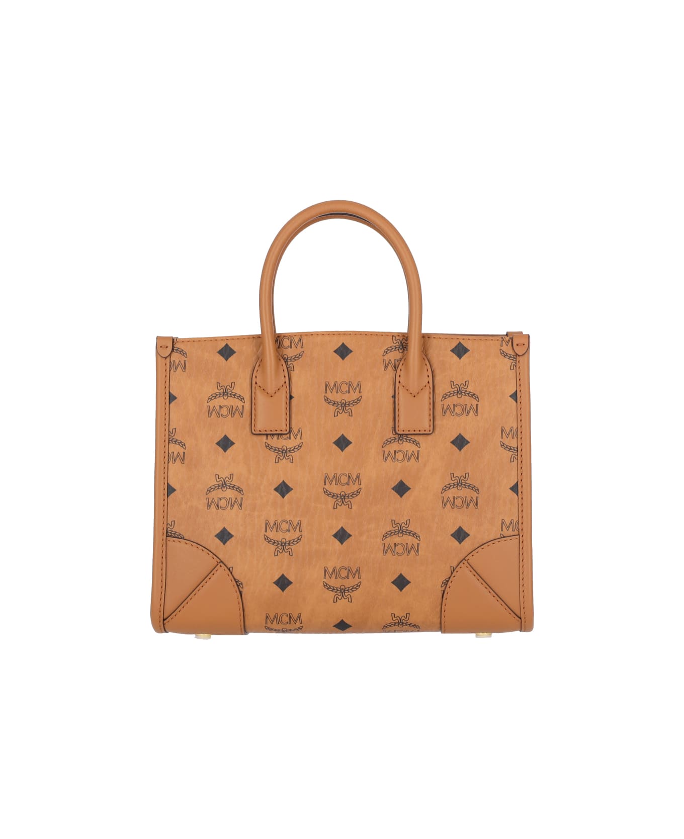 MCM Small Tote Bags "münchen" - Brown