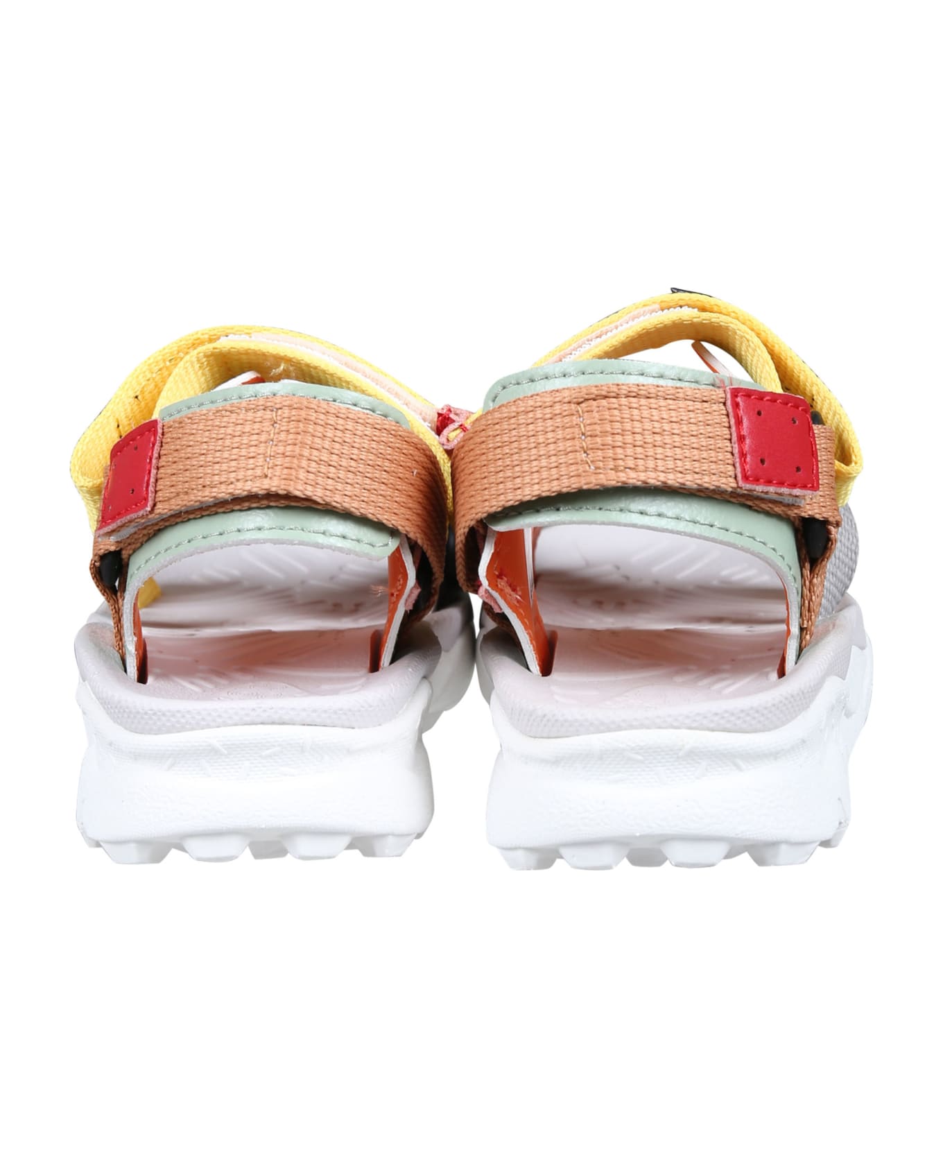 Flower Mountain Multicolor Nazca Sandals For Boy With Logo - Multicolor