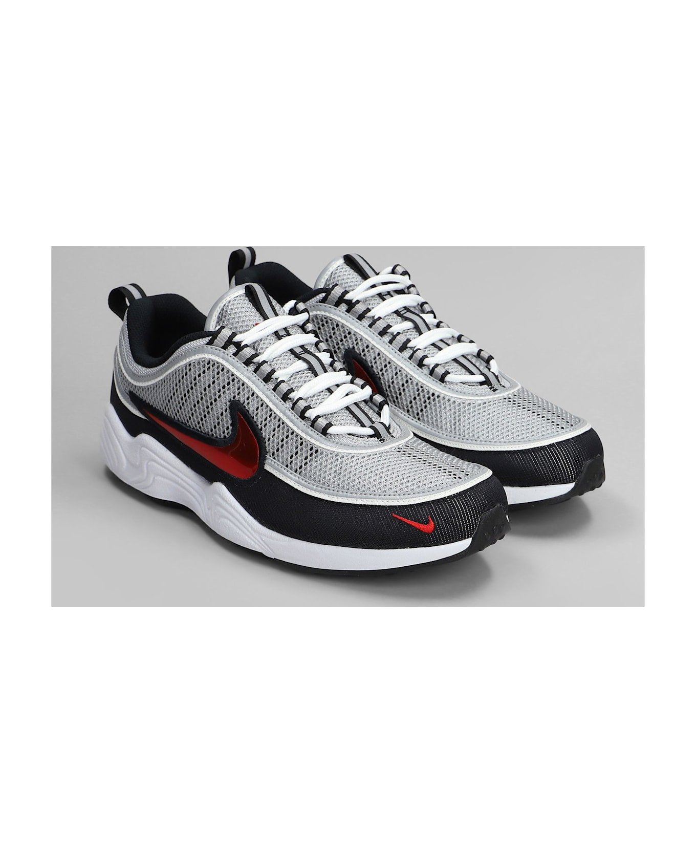 Nike Air Zoom Spiridon Sneakers In Silver Fabric - silver
