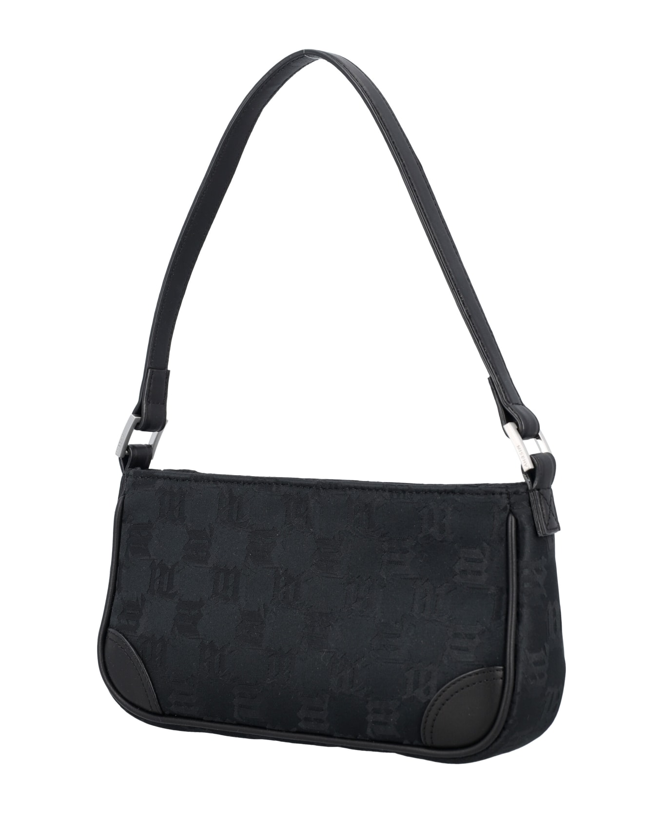 MISBHV Nylon Monogram 90's Mini Bag - BLACK