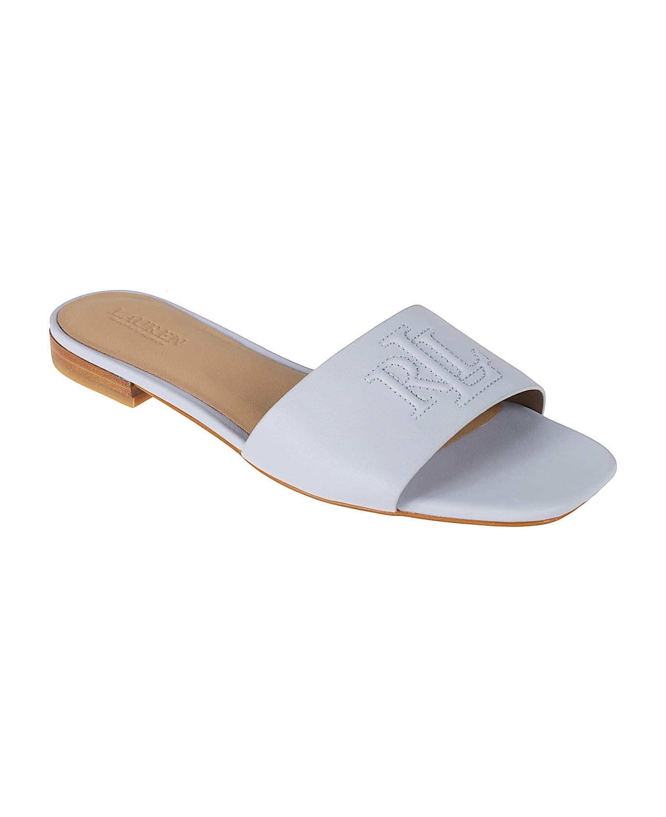 Ralph Lauren Everley Sliders - Light Blue