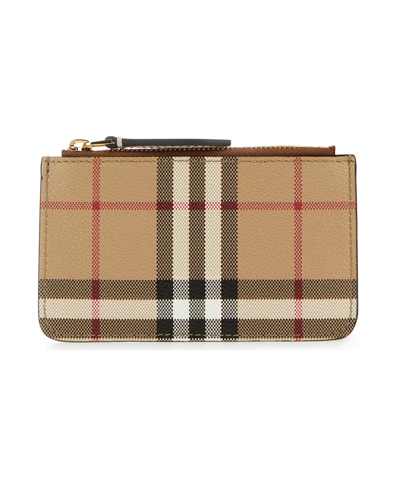 Burberry Printed Canvas Coin Purse - ARCHIVEBEIGE
