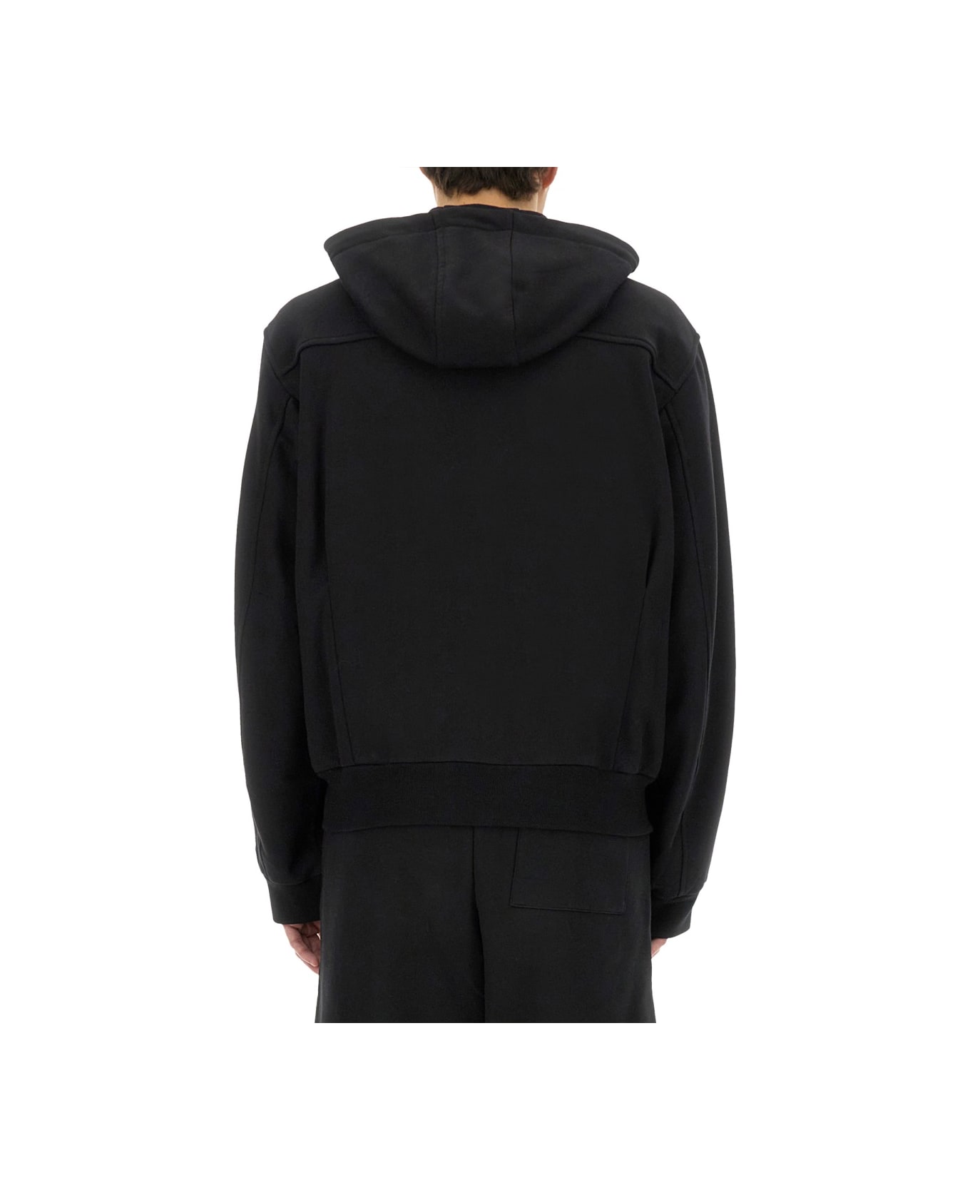 Dries Van Noten Sweatshirt With Embroidery - BLACK