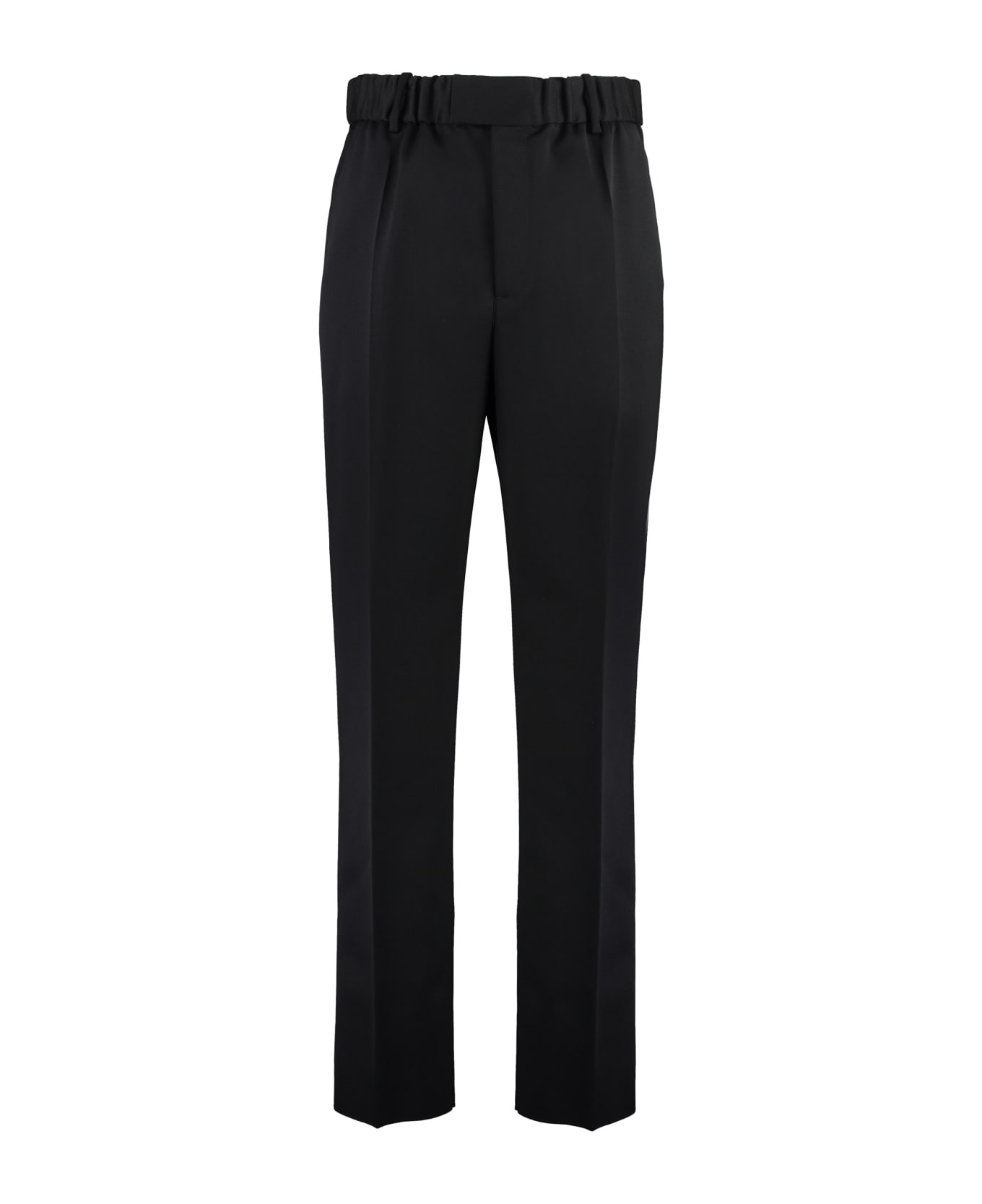Bottega Veneta Wool Tailored Trousers - black