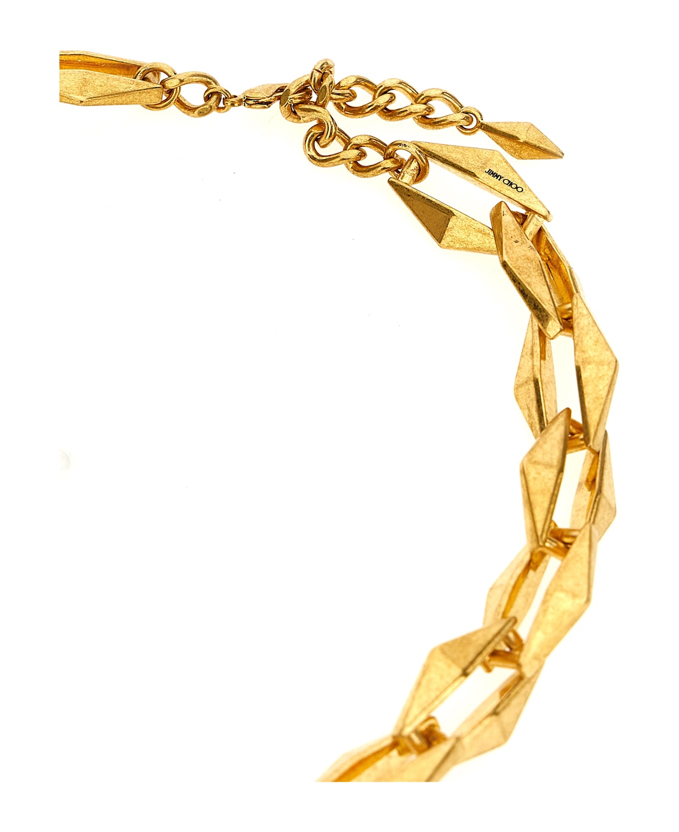 Jimmy Choo 
diamond Chain
 Necklace - Gold