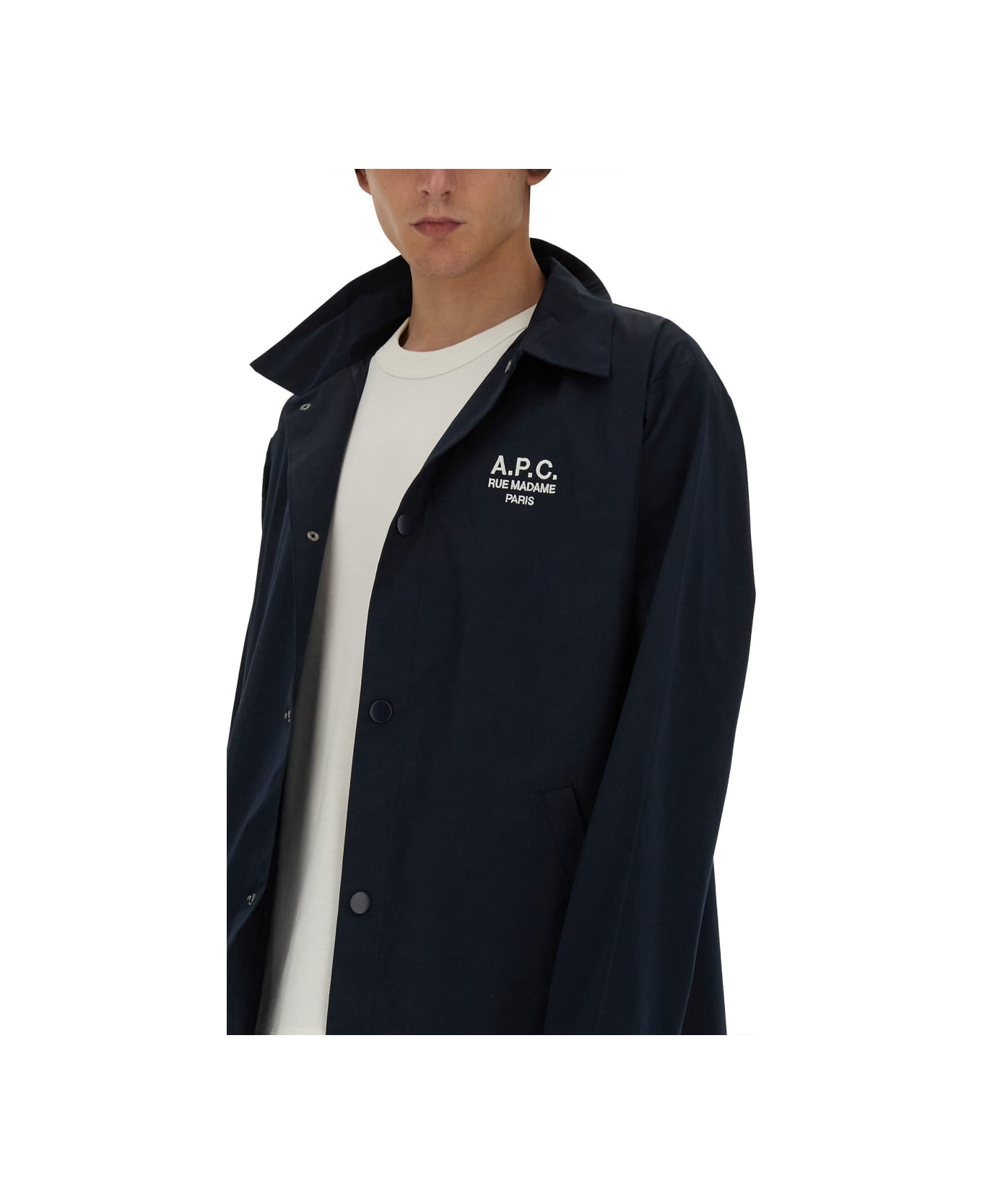 A.P.C. Blouson "regis" - BLUE