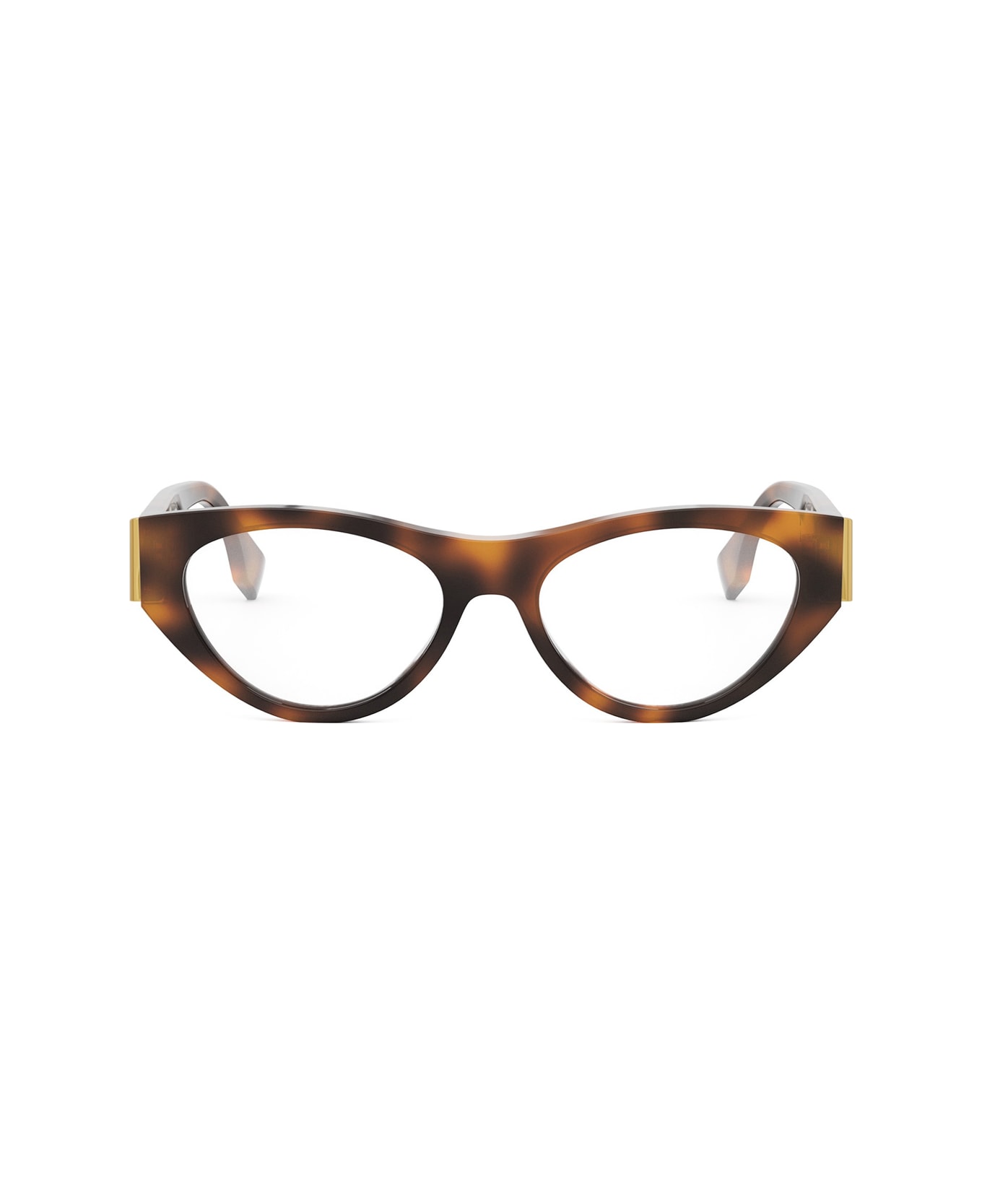 Fendi Eyewear Fendi Fe50092i Fendi First 053 Havana Gloves - Marrone