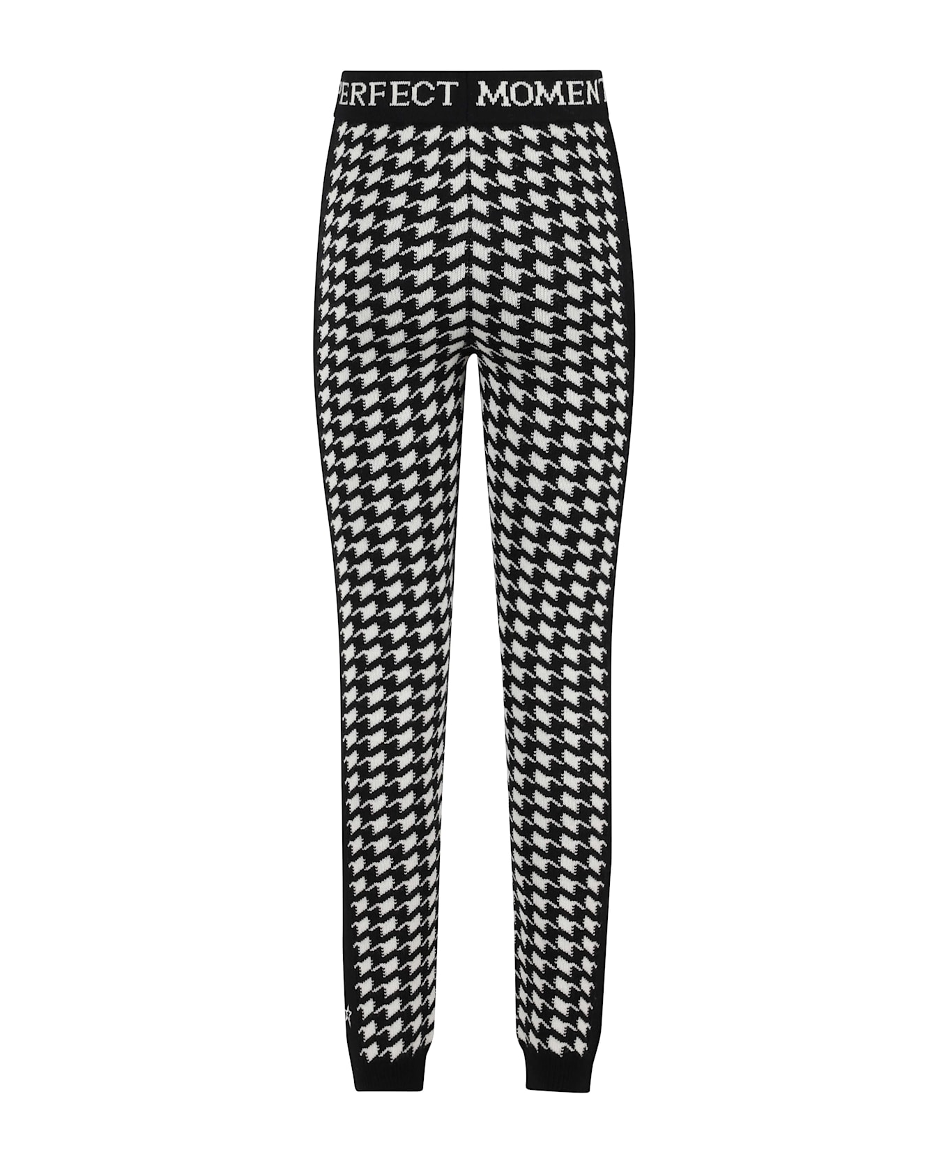 Perfect Moment Houndstooth Legging - White Black