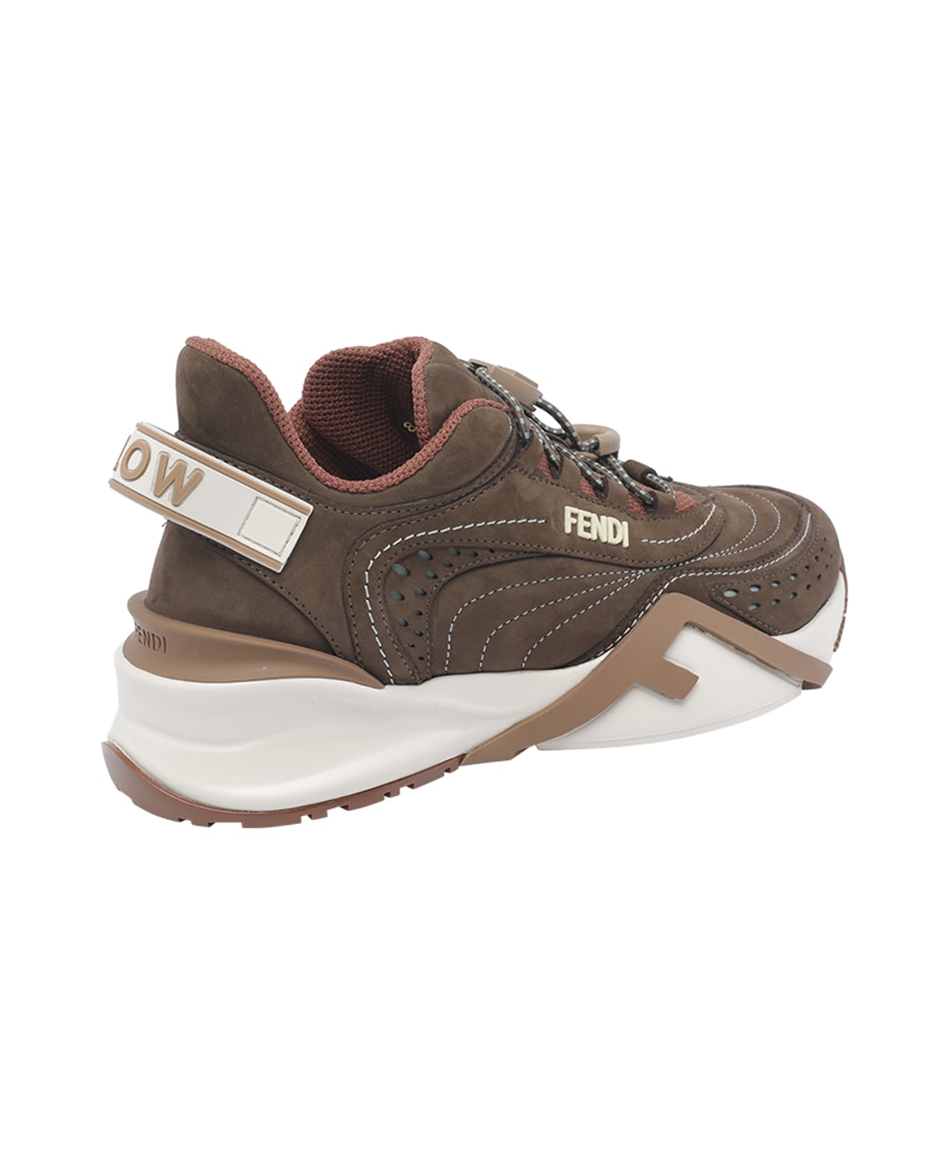 Fendi Flow Sneakers - Brown