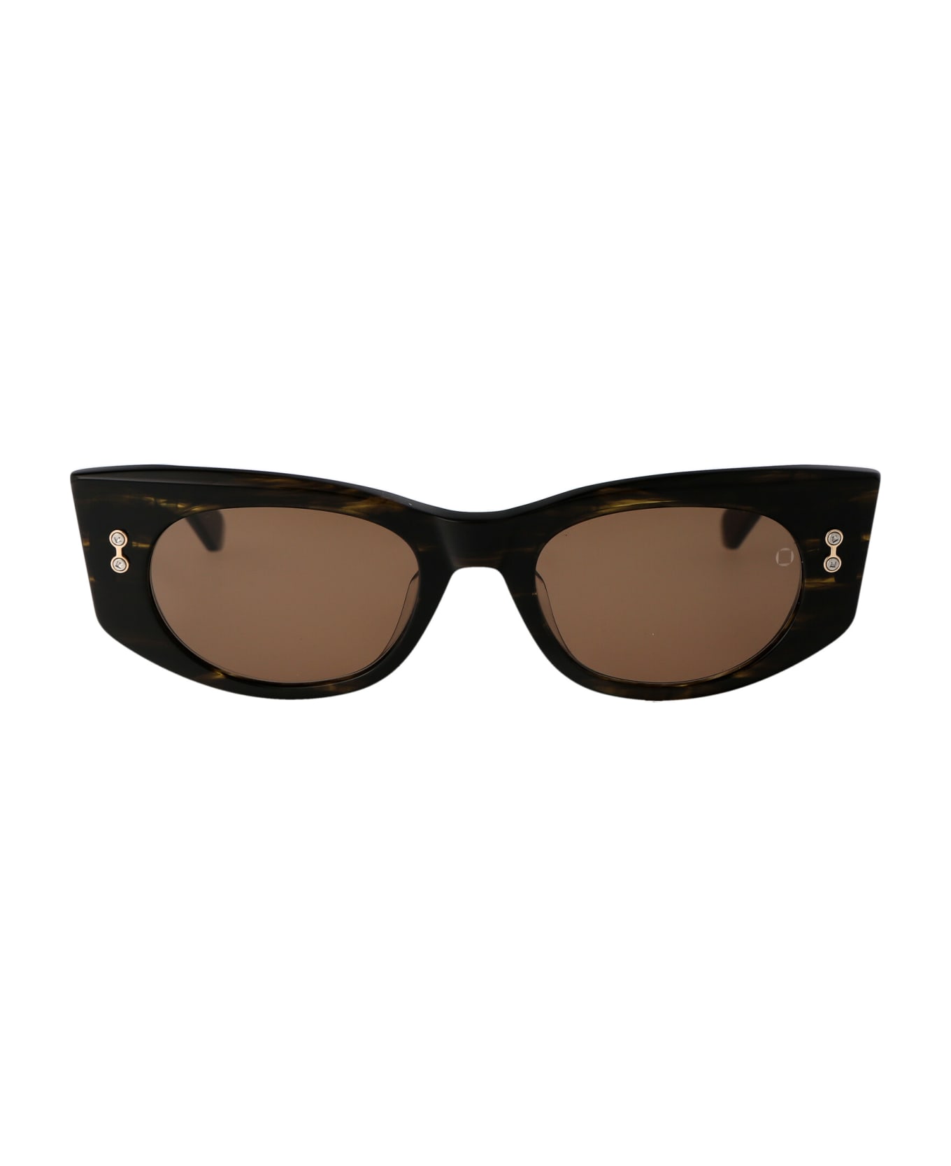 Akoni Aquila Sunglasses - Dark Tortoise w/Dark Brown