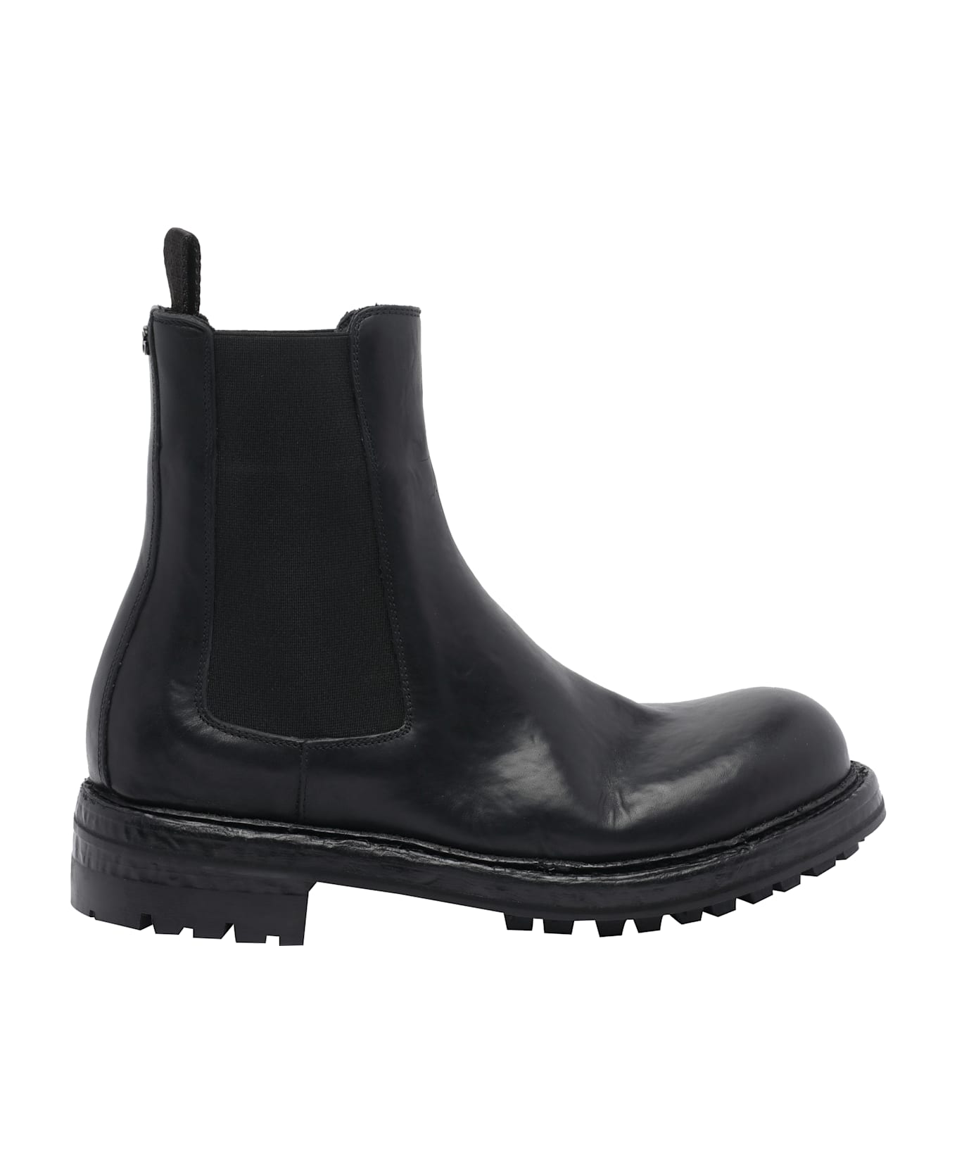 Dolce 
Gabbana Calfskin Beatles Boots - Black ブーツ