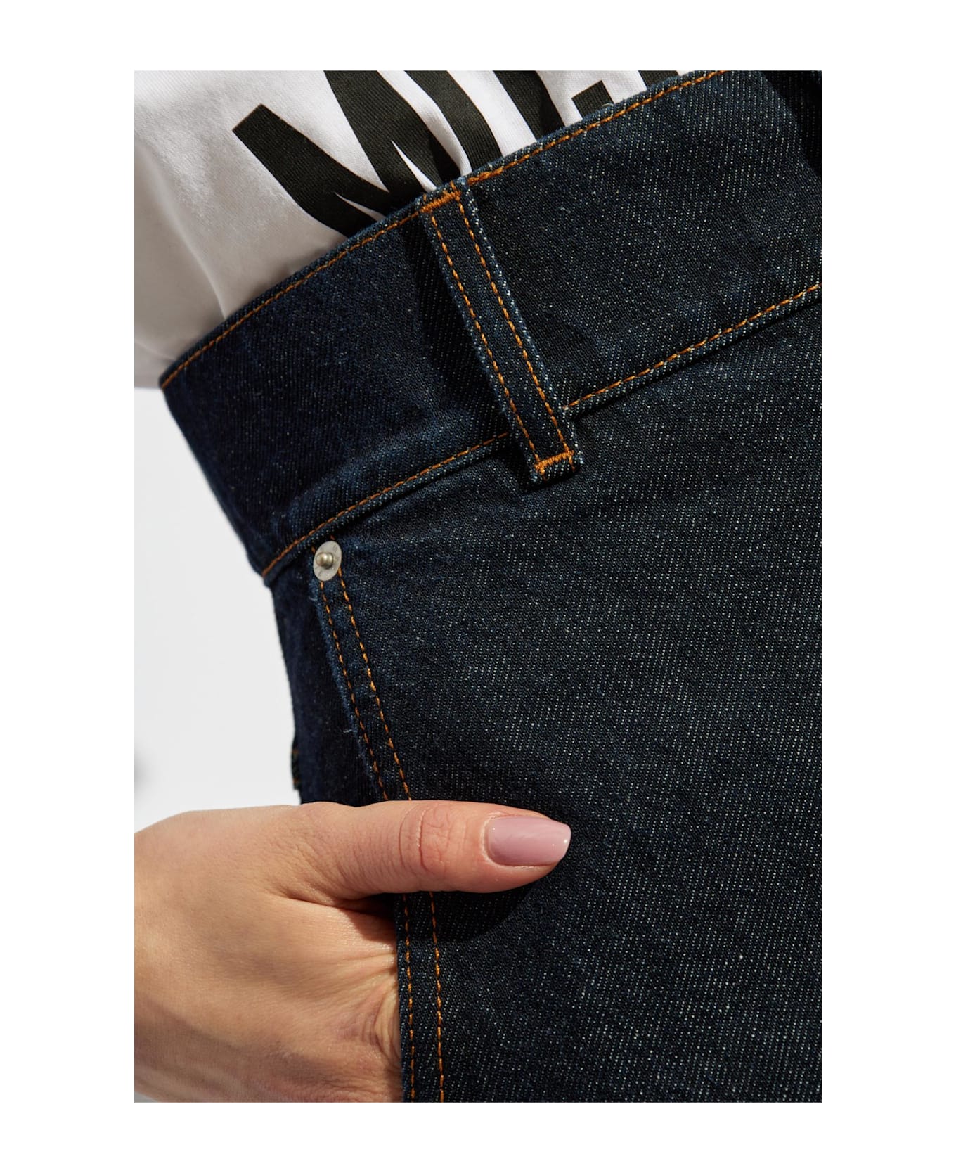 Moschino High-waisted Jeans - BLUE