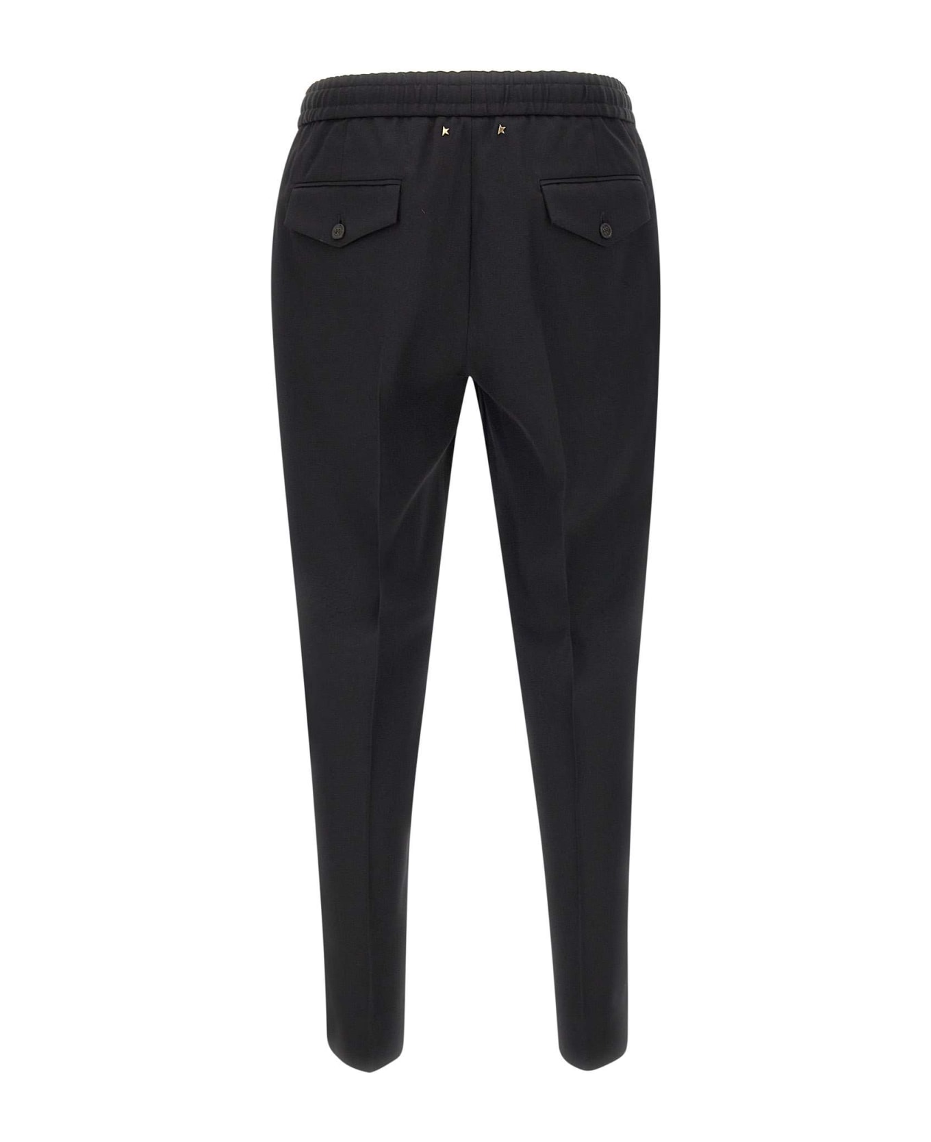 Golden Goose Straight-leg Trousers - BLACK