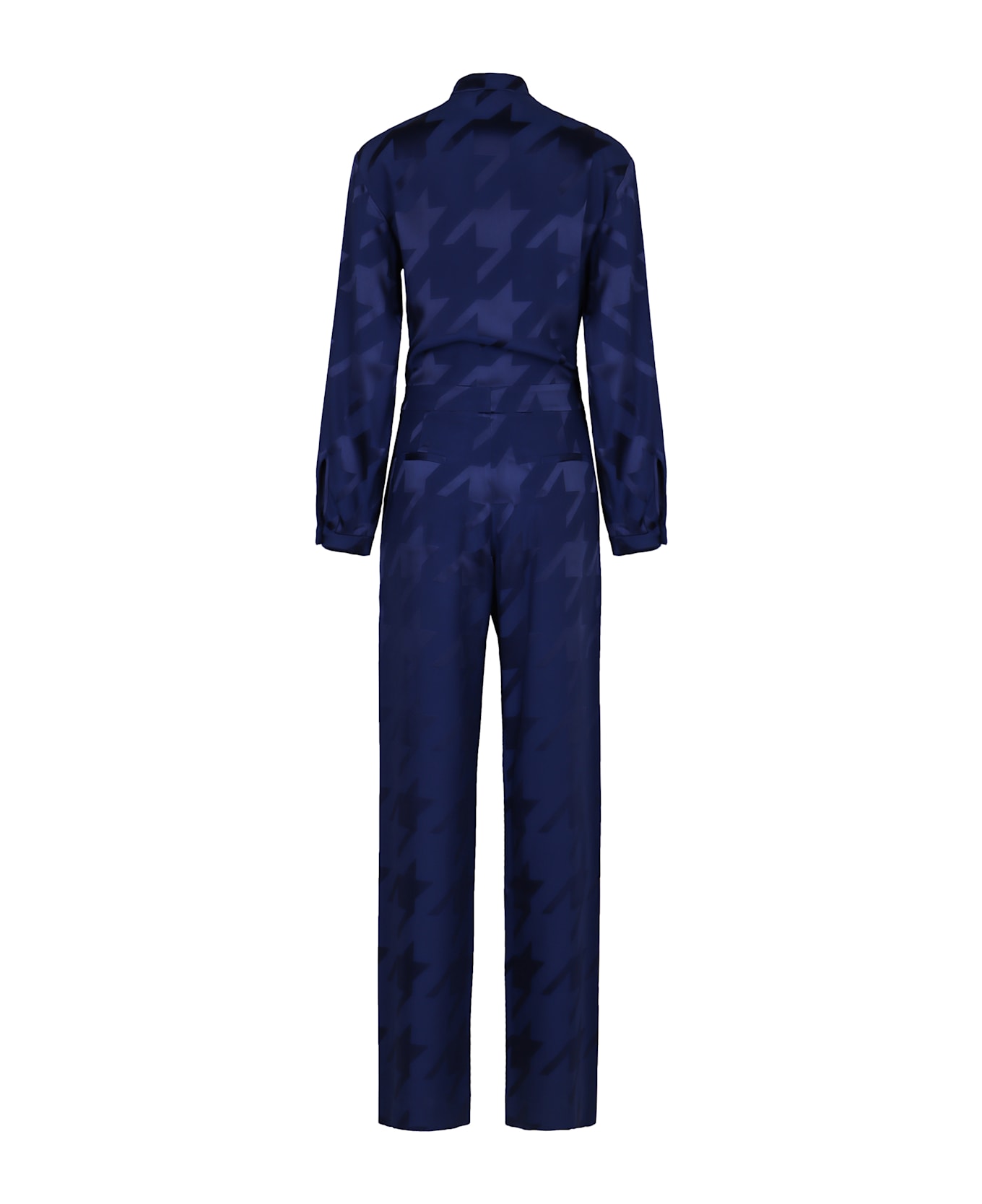 PT Torino Satin Jumpsuit - blue